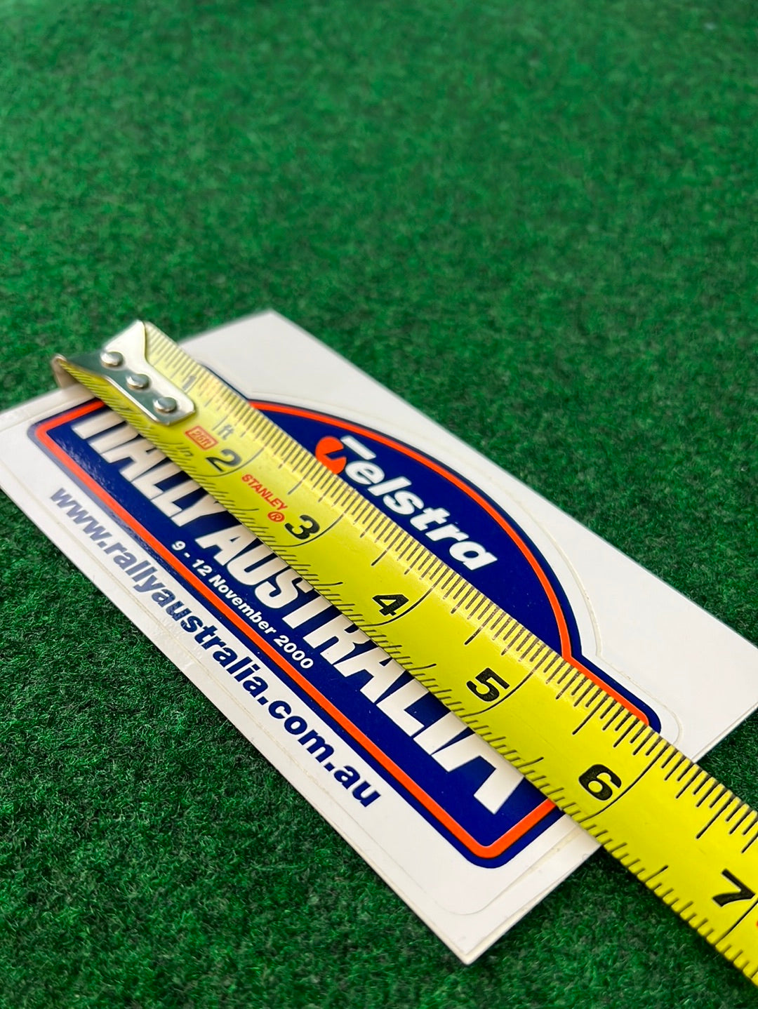 Rally Australia 2000 Event Sticker