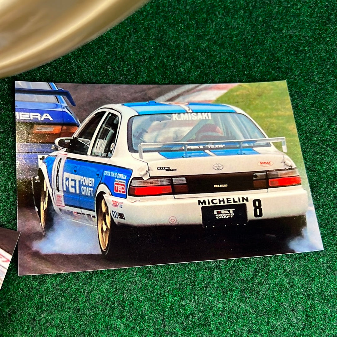 ENKEI - FET Power Craft Toyota Corolla #8 Car NEW! Unused! JTCC Center Lock Race Wheel