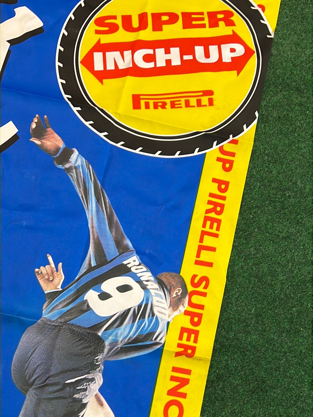 PIRELLI Tires - Ronaldo Advertising Nobori Banner