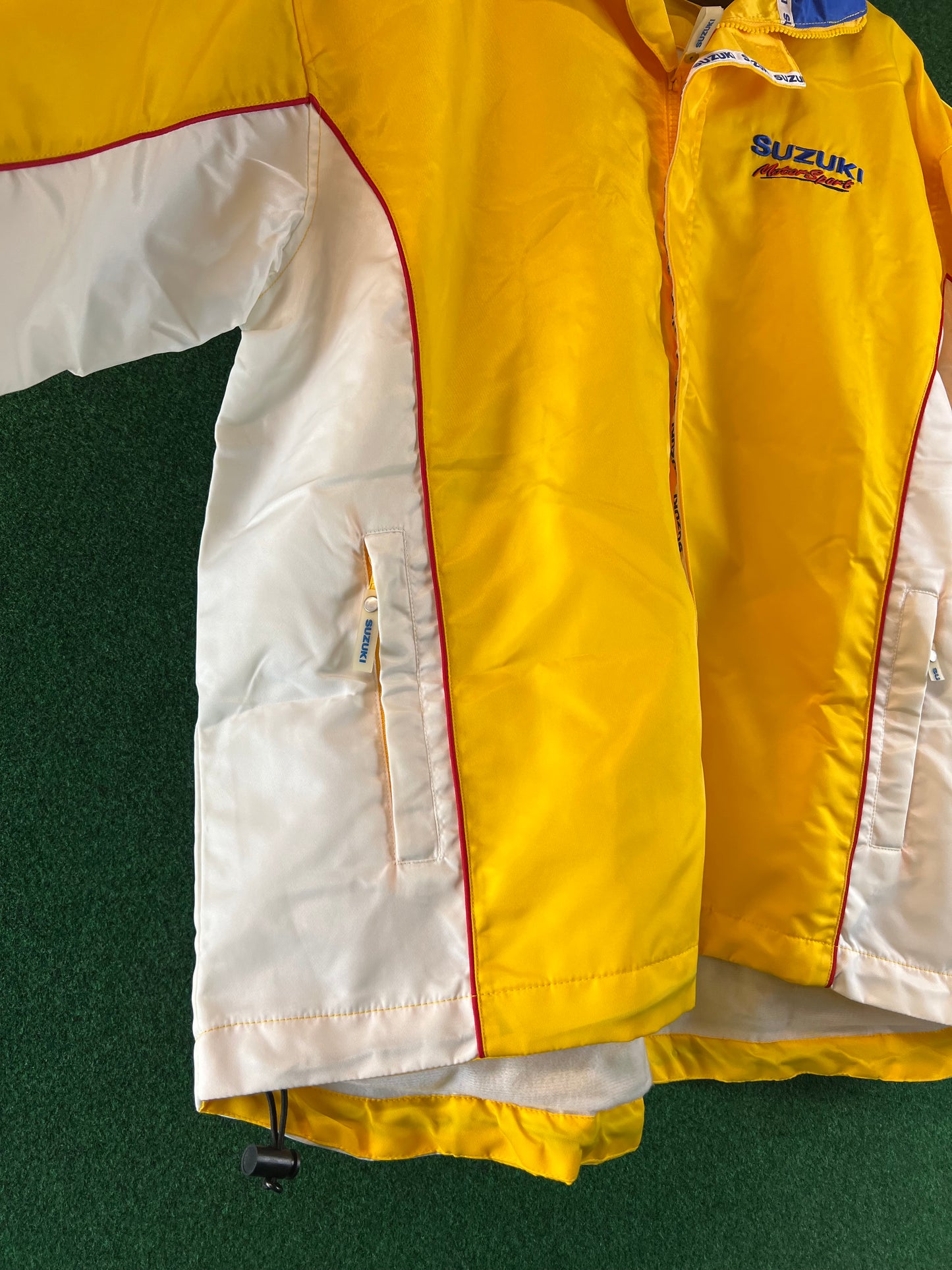 Suzuki Motorsports Racing Yellow Jacket