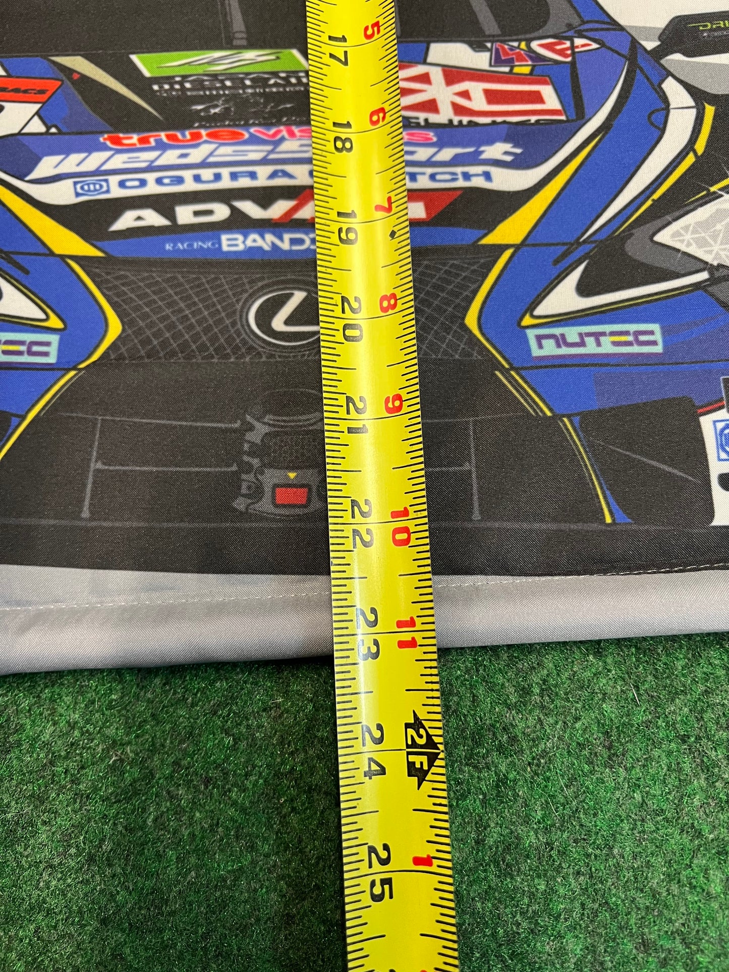 SUPERGT - WedsSport BANDOH GT500 Lexus IS Racing Team Scroll Wall Banner Sign