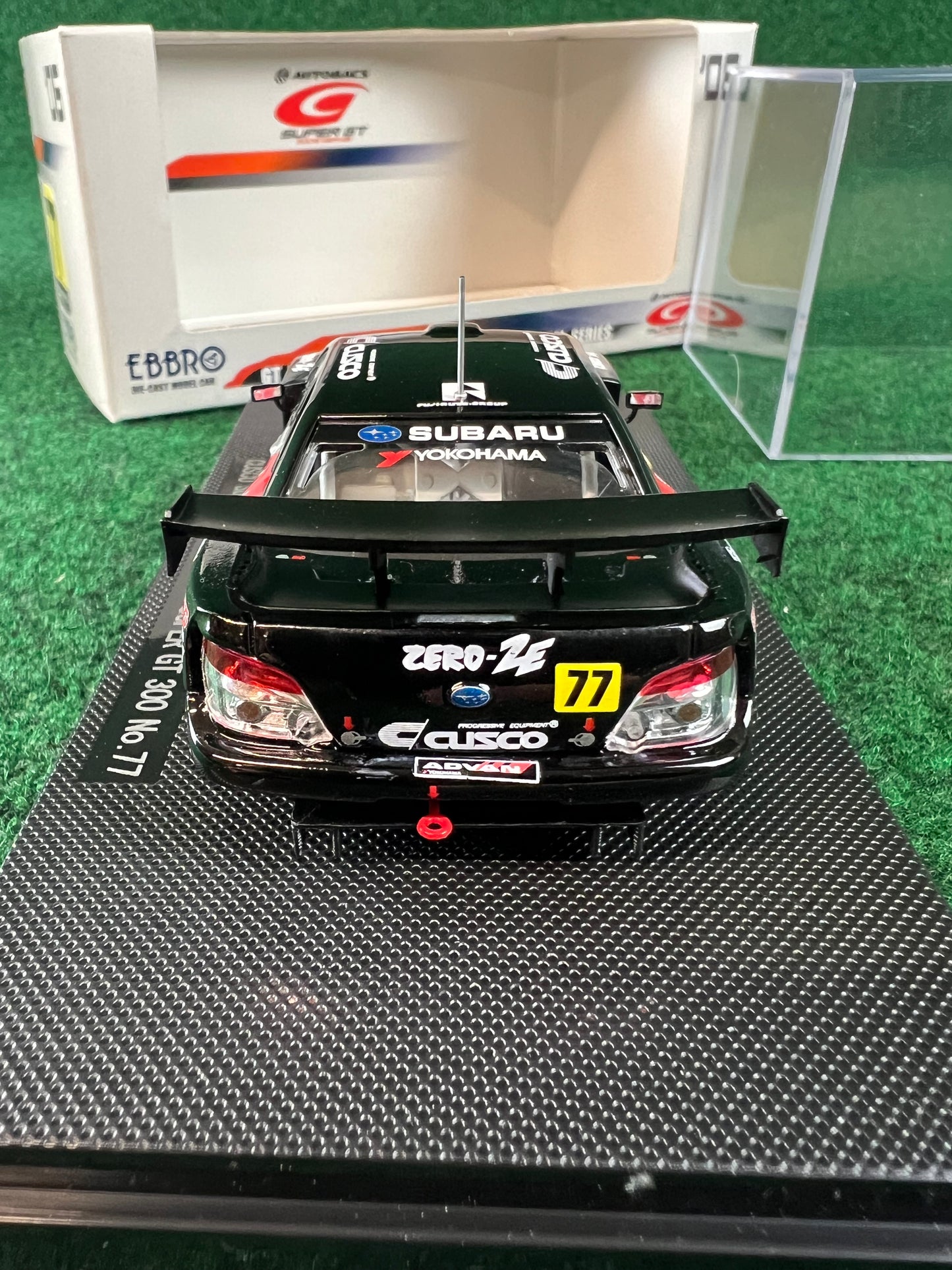 EBBRO SuperGT 2006 #77 Cusco Dunlop Subaru Impreza WRX STI 1/43 Scale Diecast