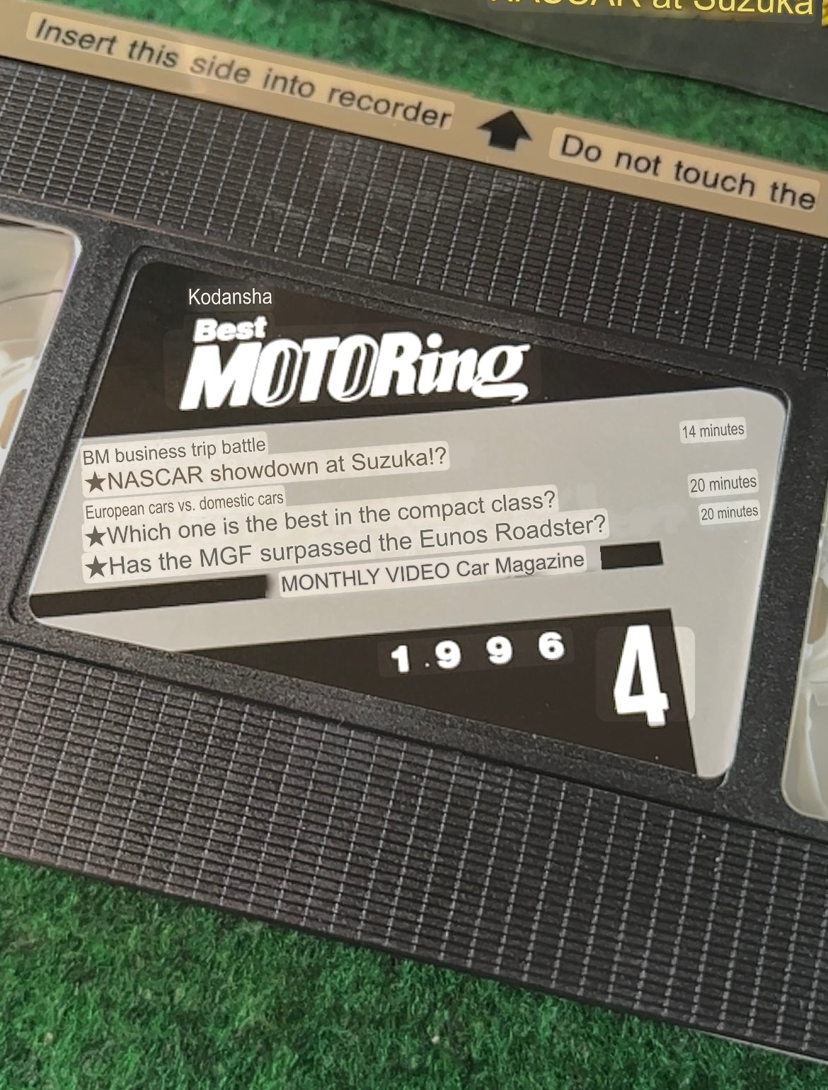 Best Motoring VHS - March & April 1996