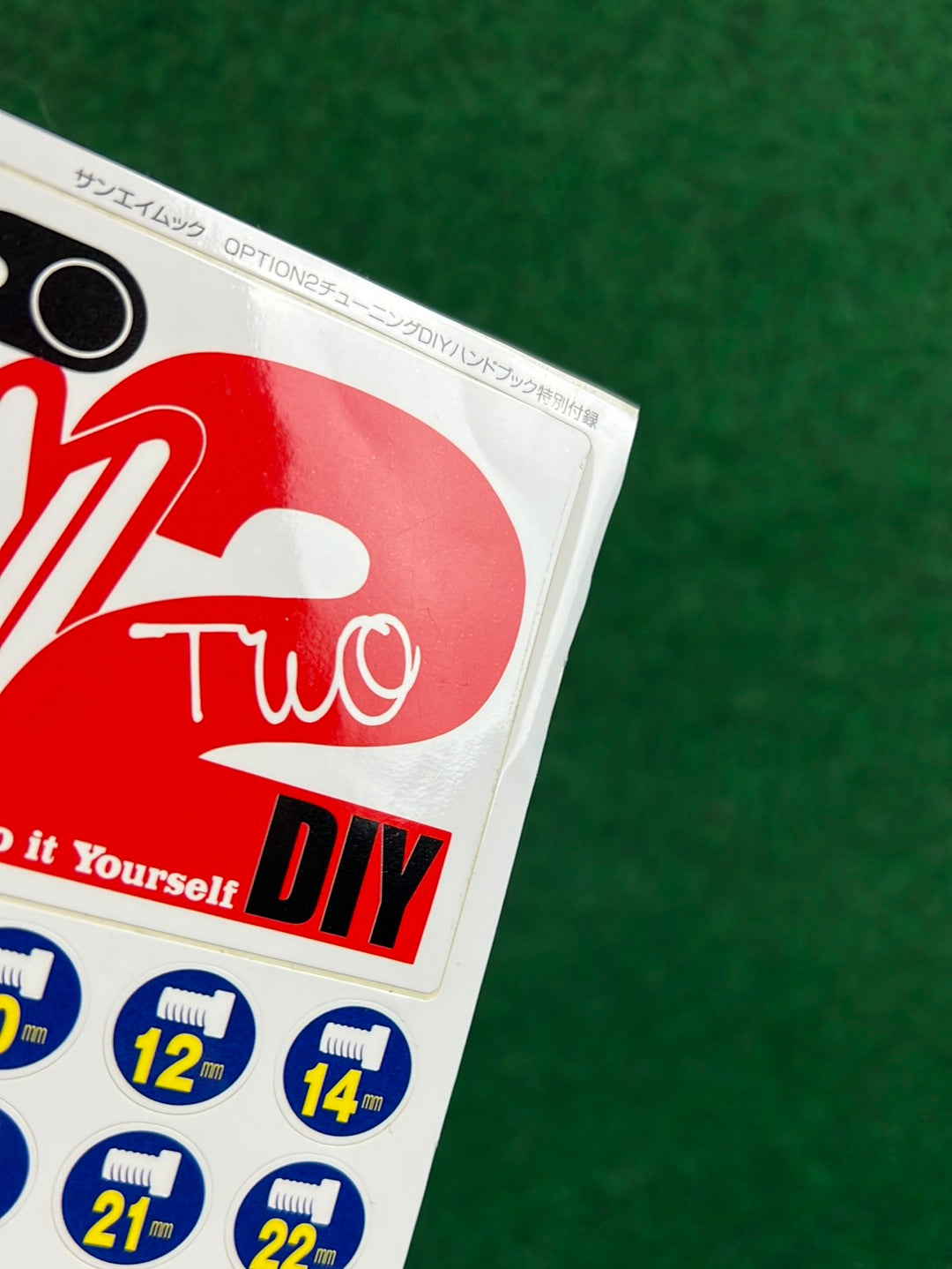 Option2 DIY (KTC & MAC Tools) Sticker Sheet