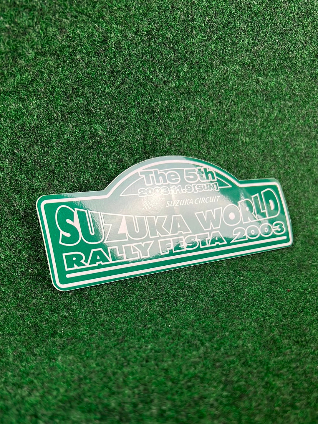 Suzuka World Rally Festa 2003 Sticker