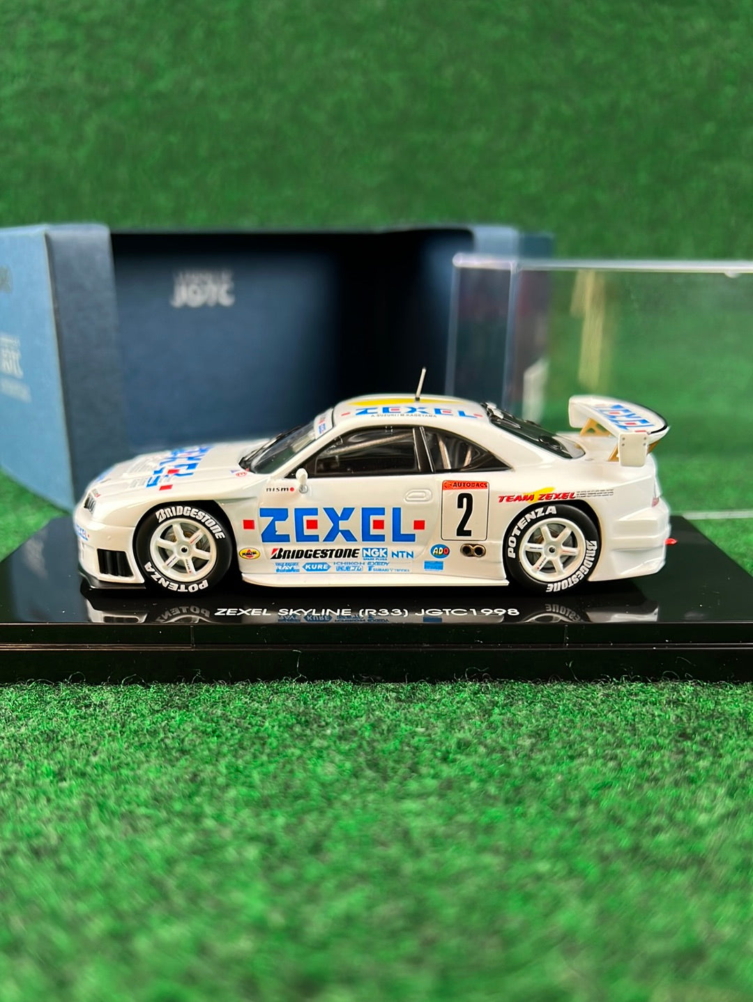EBBRO Legends of JGTC ZEXEL Nissan Skyline R33 GTR Diecast