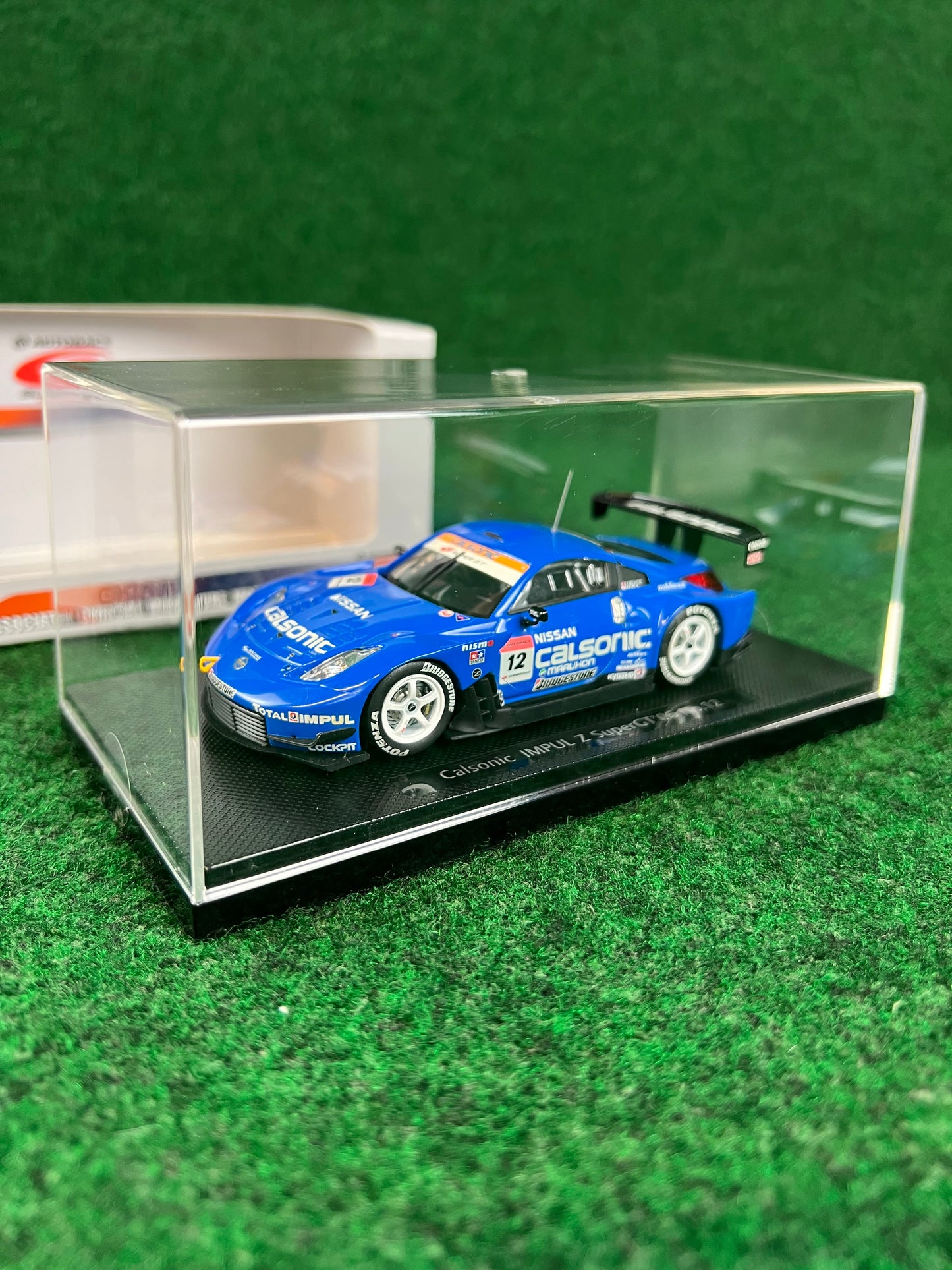 EBBRO Super GT 2006 Calsonic IMPUL Nissan Fairlady Z 1/43 Scale Diecast