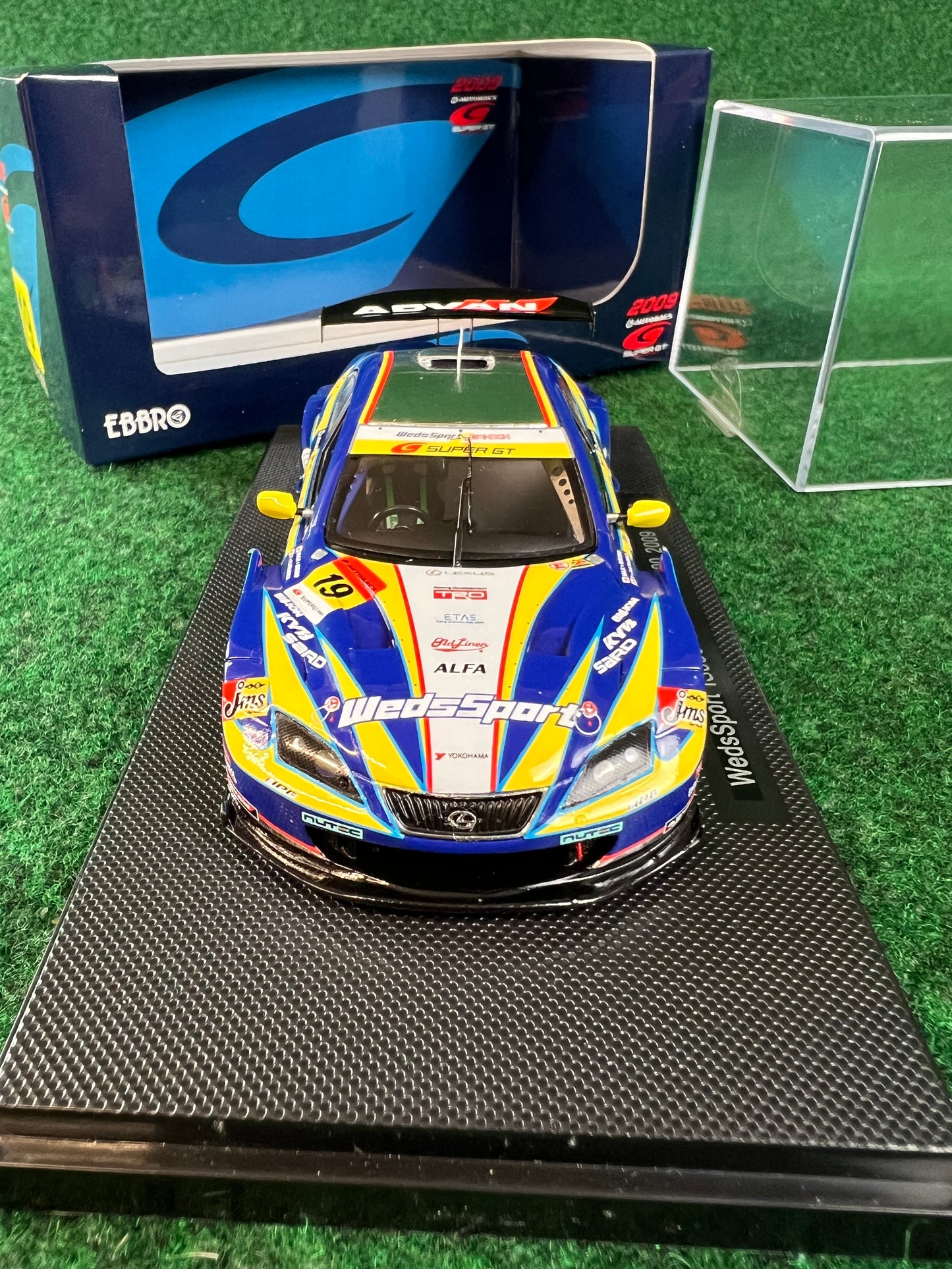 EBBRO - Wedssport SuperGT Lexus IS350 1/43 Scale Diecast