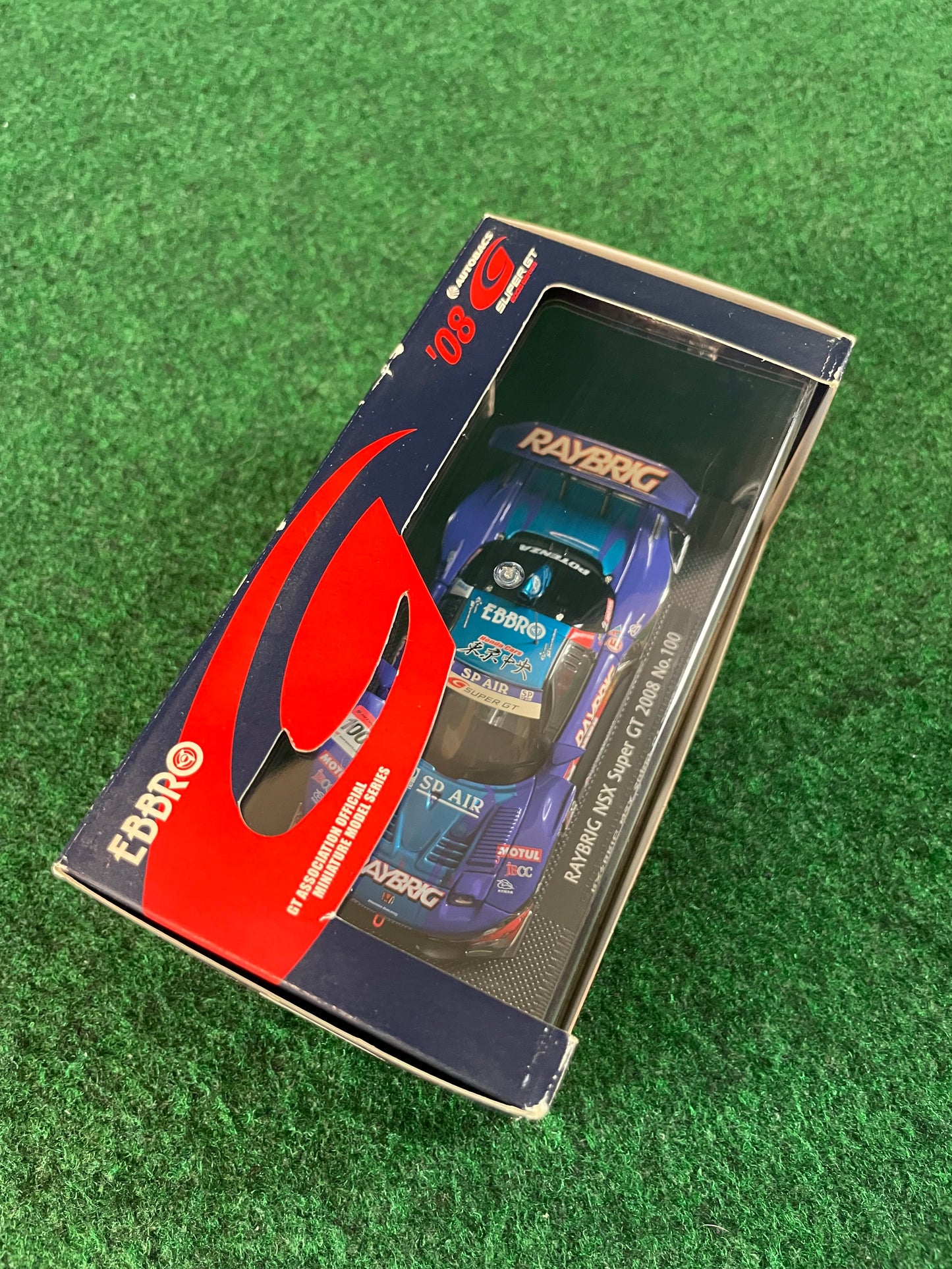 EBBRO - SuperGT 2008 Raybrig Honda NSX GT500 1/43 Scale Diecast