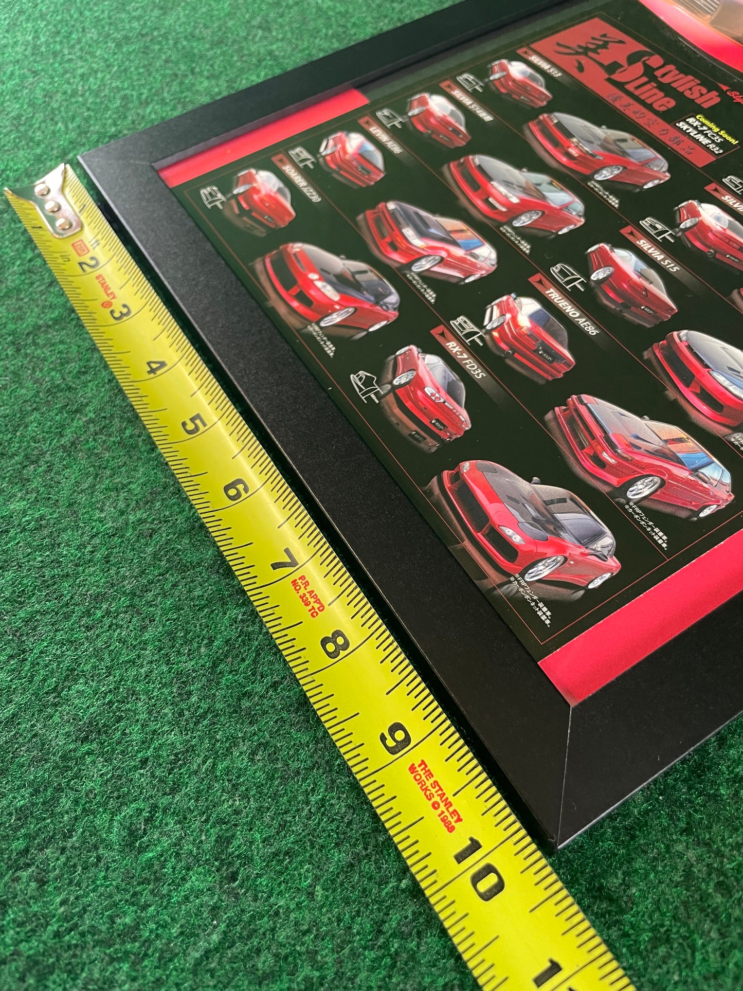 Origin Stylish Line Aero Lineup (Nissan, Toyota, Mazda) - Full Page Framed Advertisement
