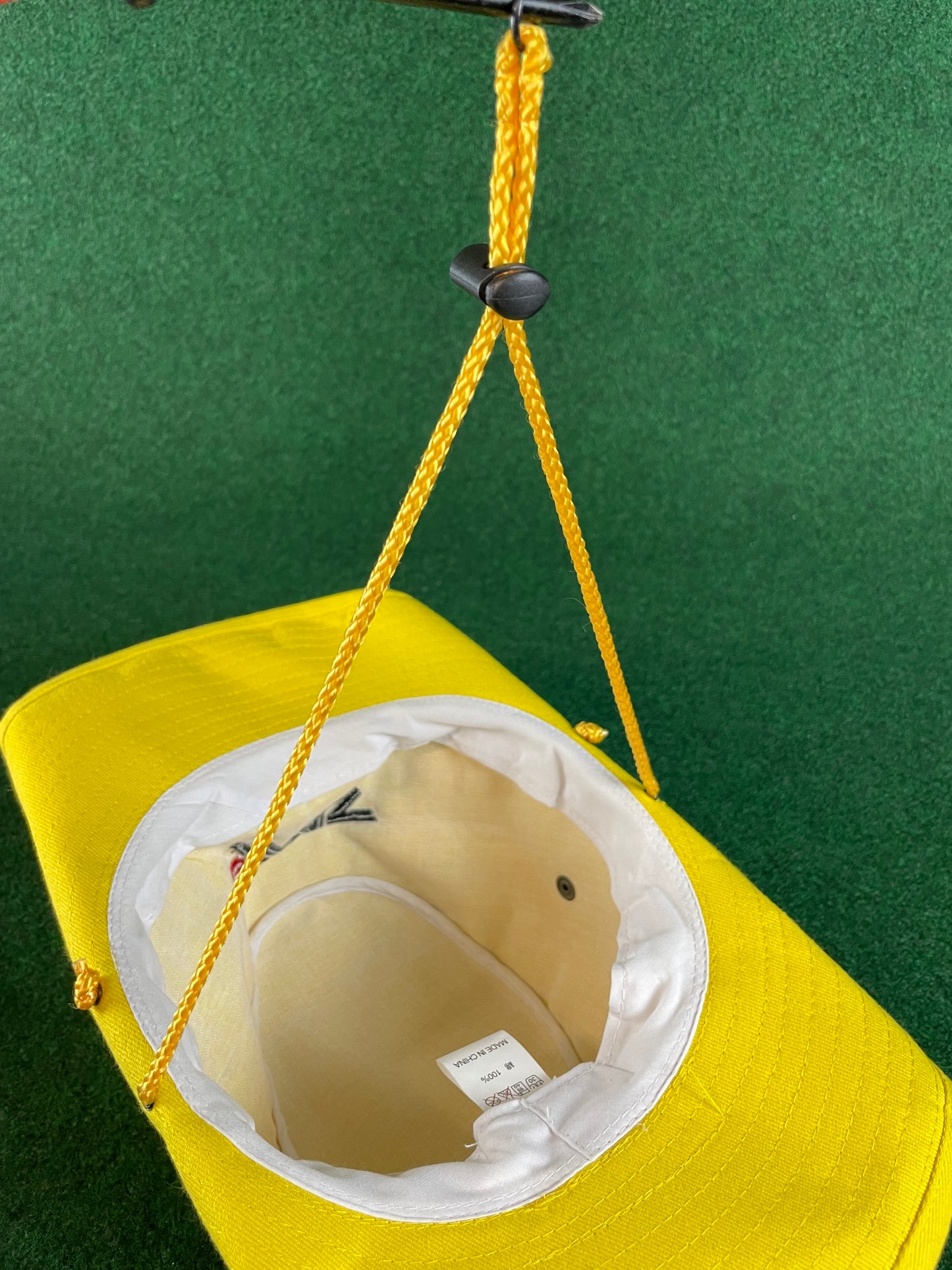 YMS Yellow Hat Hasemi Motor Sport Drawstring Bucket Hat