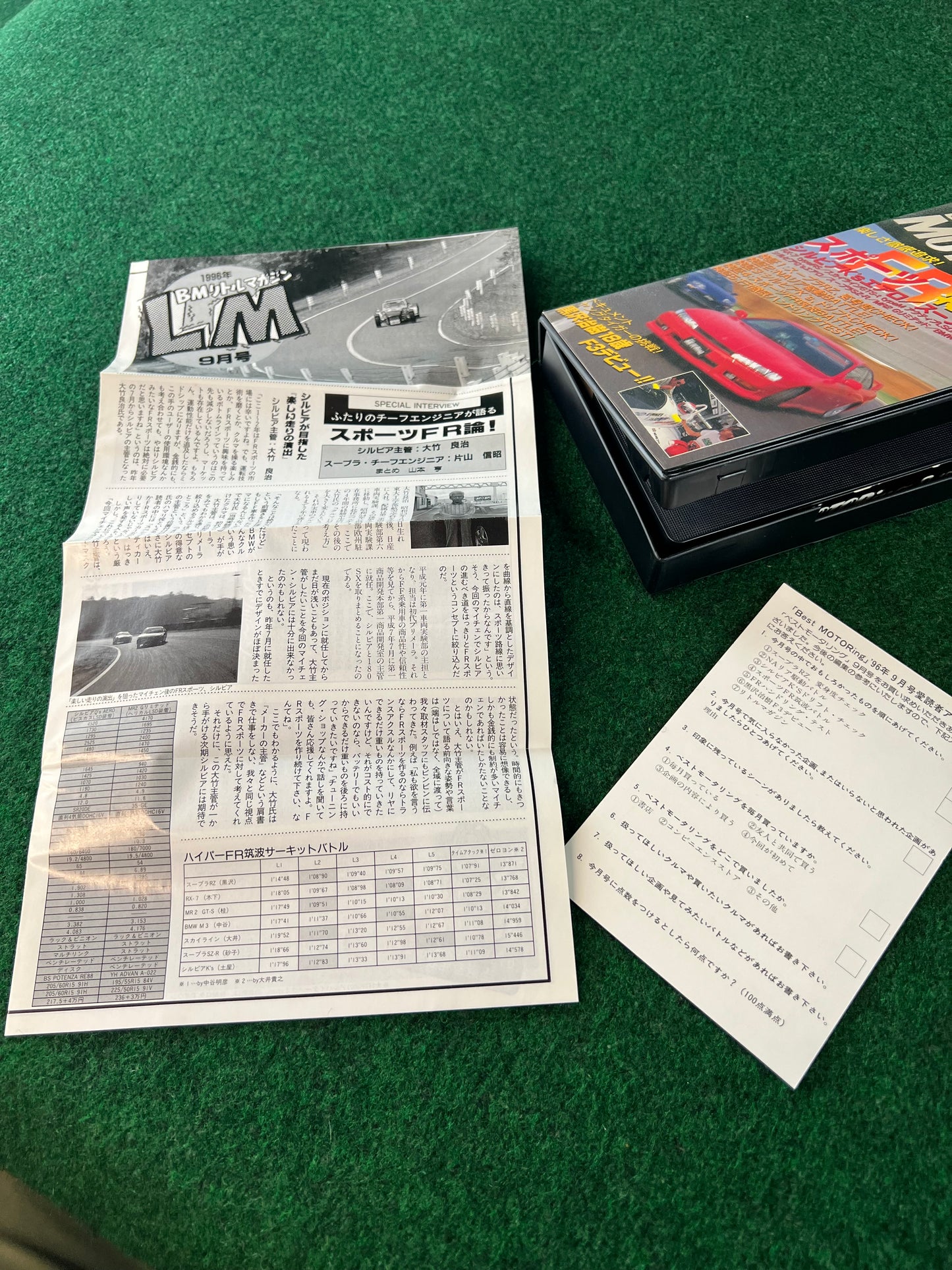 Best Motoring VHS - September & October 1996