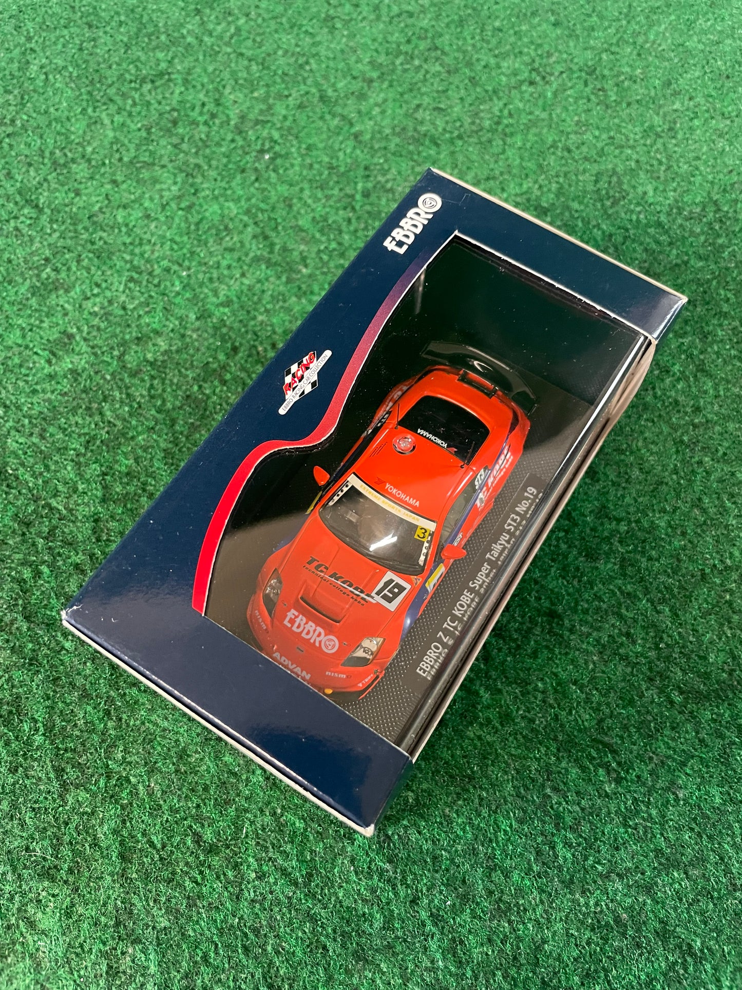 EBBRO Racing Collection Nissan Fairlady Z - TC KOBE Cwest 1/43 Scale Diecast
