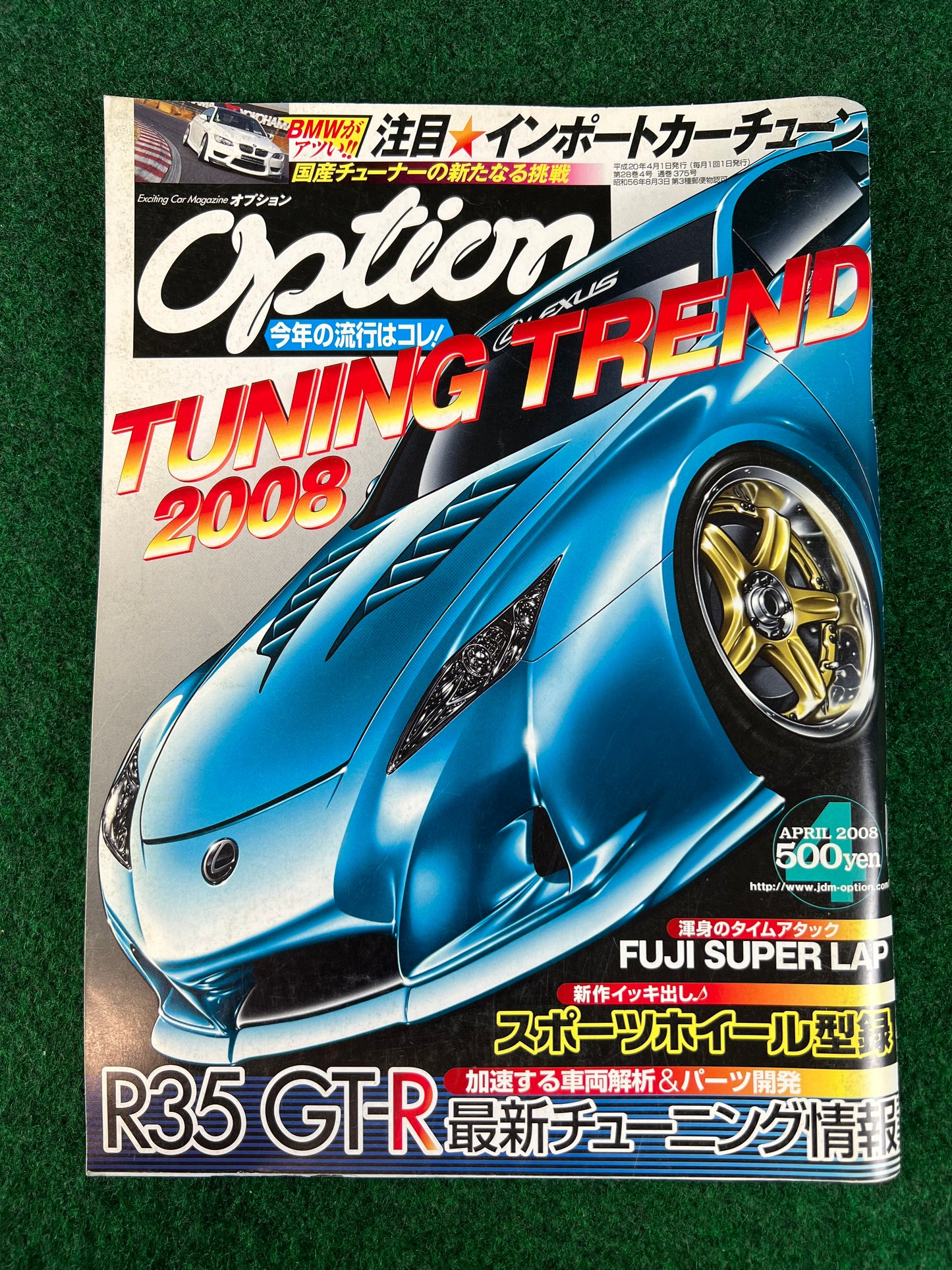 Option Magazine - April 2008