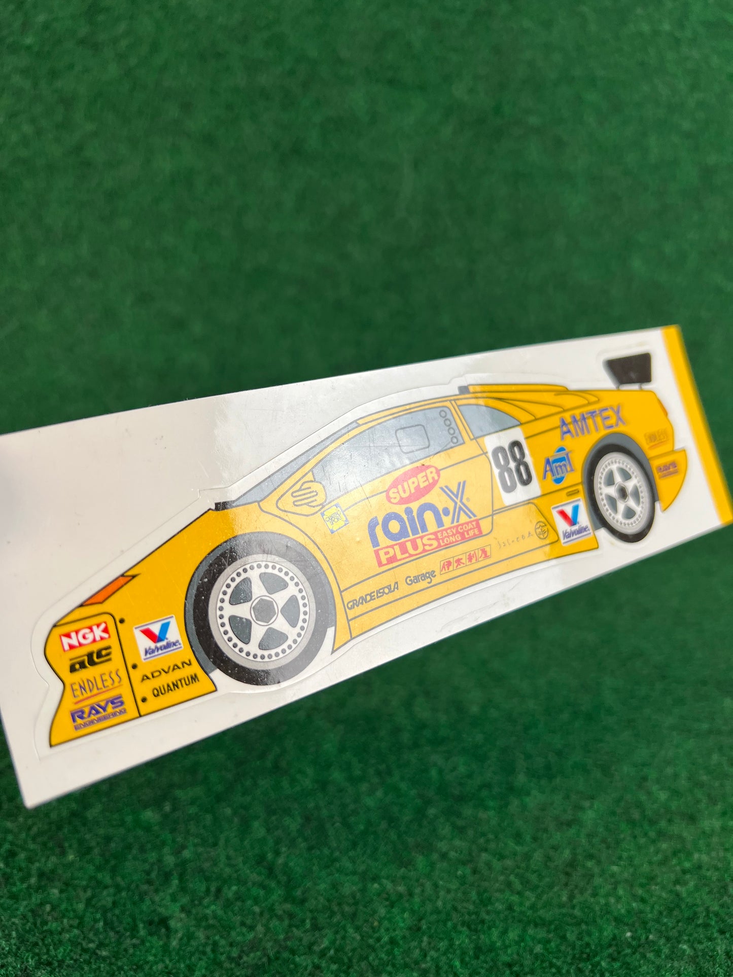 MR2, 911, Diablo JGTC Racecar Stickers Set