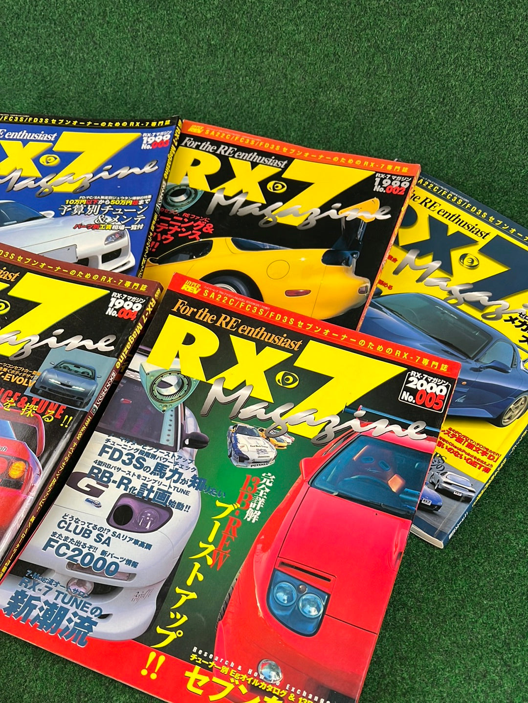RX7 Magazine - No. 001 through No. 005
