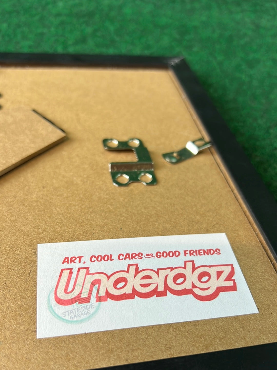 UNDERDOGZ - Blue Honda Civic Type R FK8 (Black Frame) Hand Drawn, Watercolor Painted & Signed Print