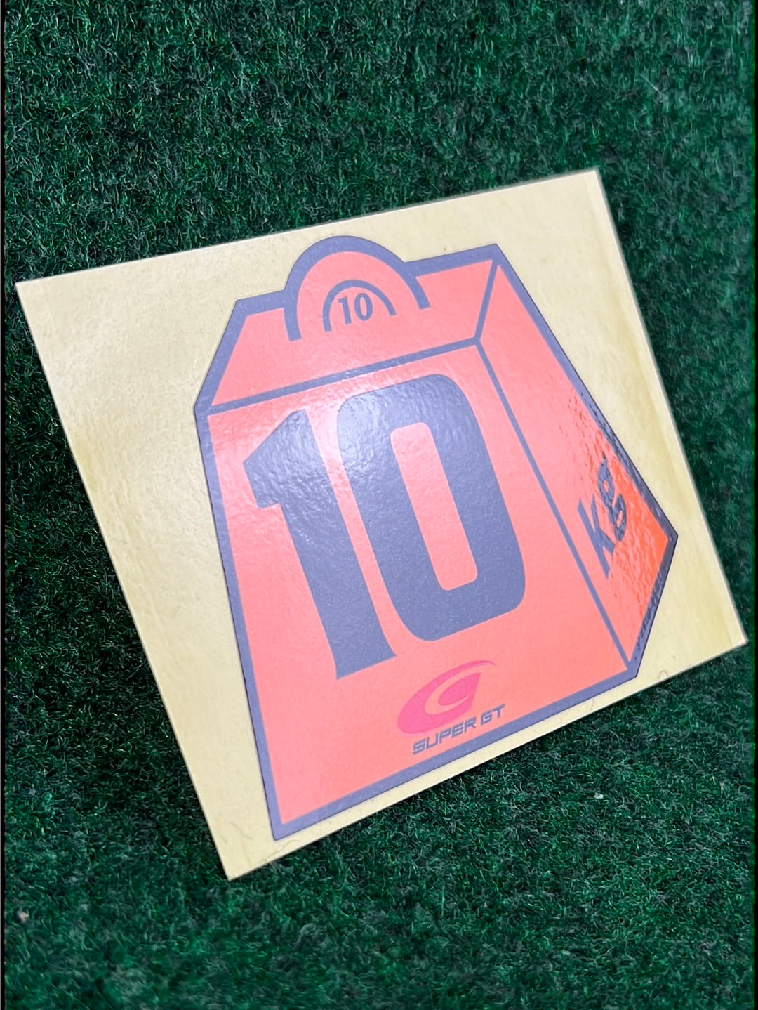 Super GT 2010 - Commemorative 10KG Weight Penalty Collectible Sticker