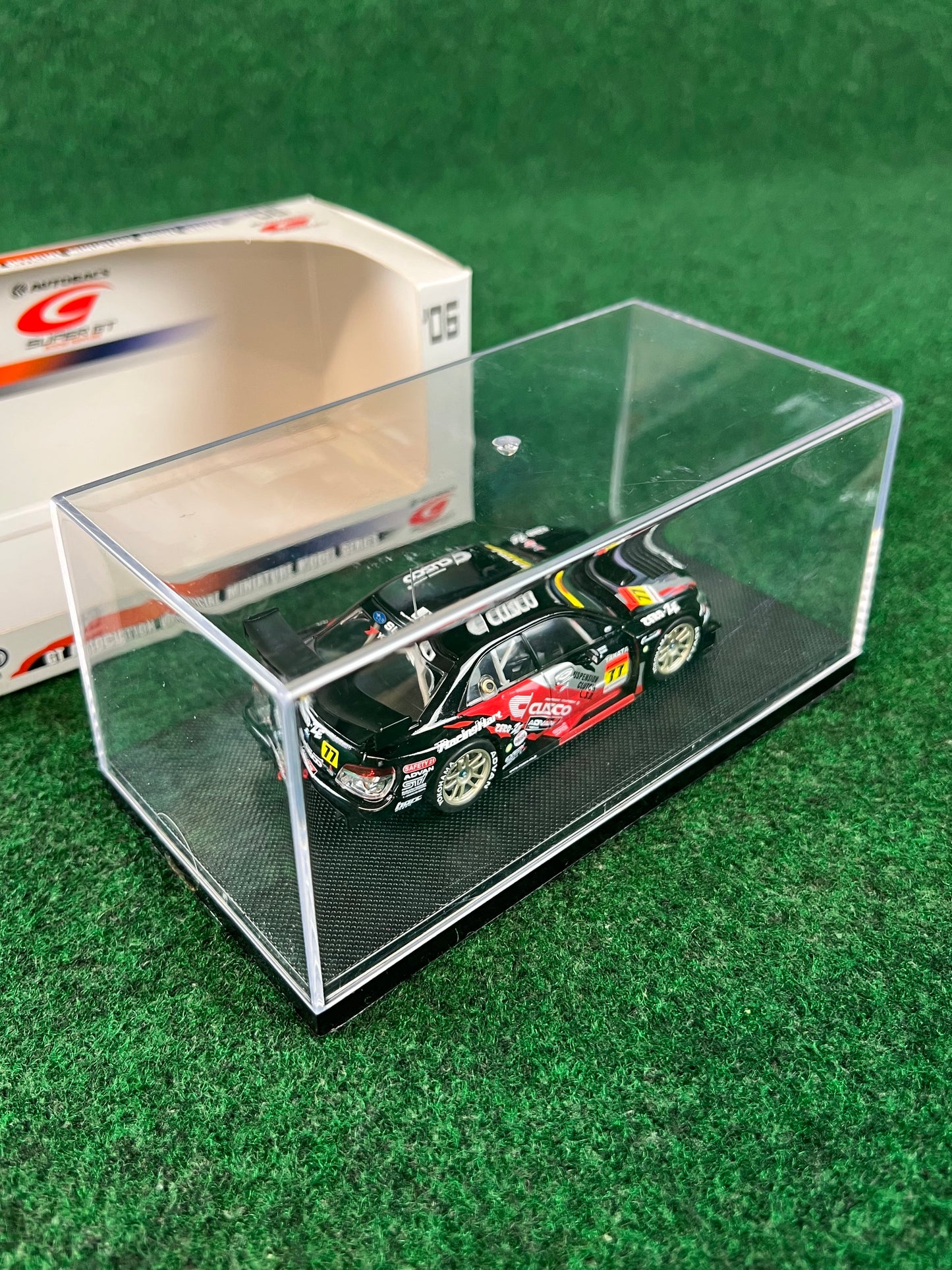 EBBRO SuperGT 2006 #77 Cusco Dunlop Subaru Impreza WRX STI 1/43 Scale Diecast
