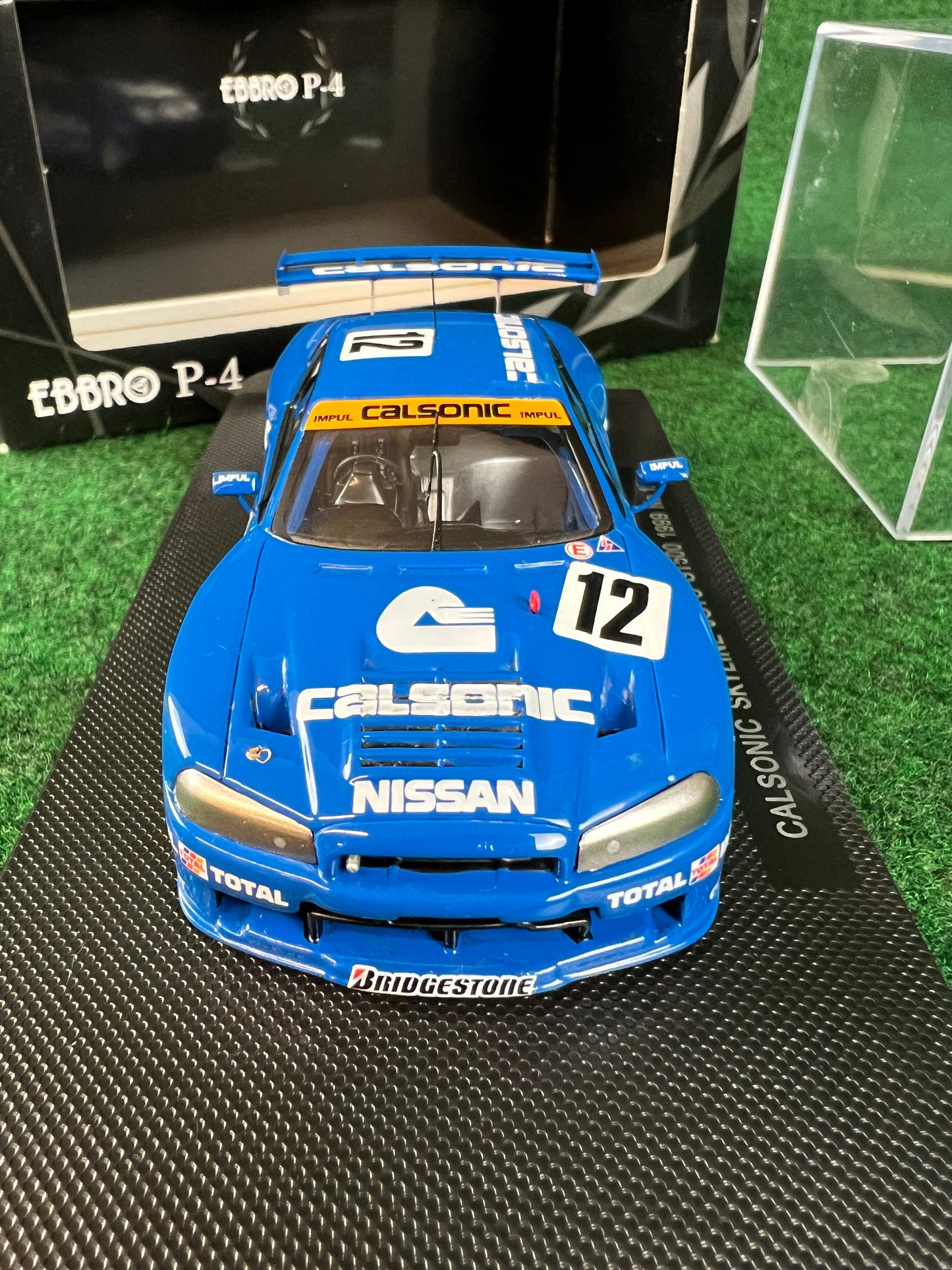EBBRO P-4 - JGTC 1999 Calsonic Nissan Skyline R34 GTR 1/43 Scale Diecast