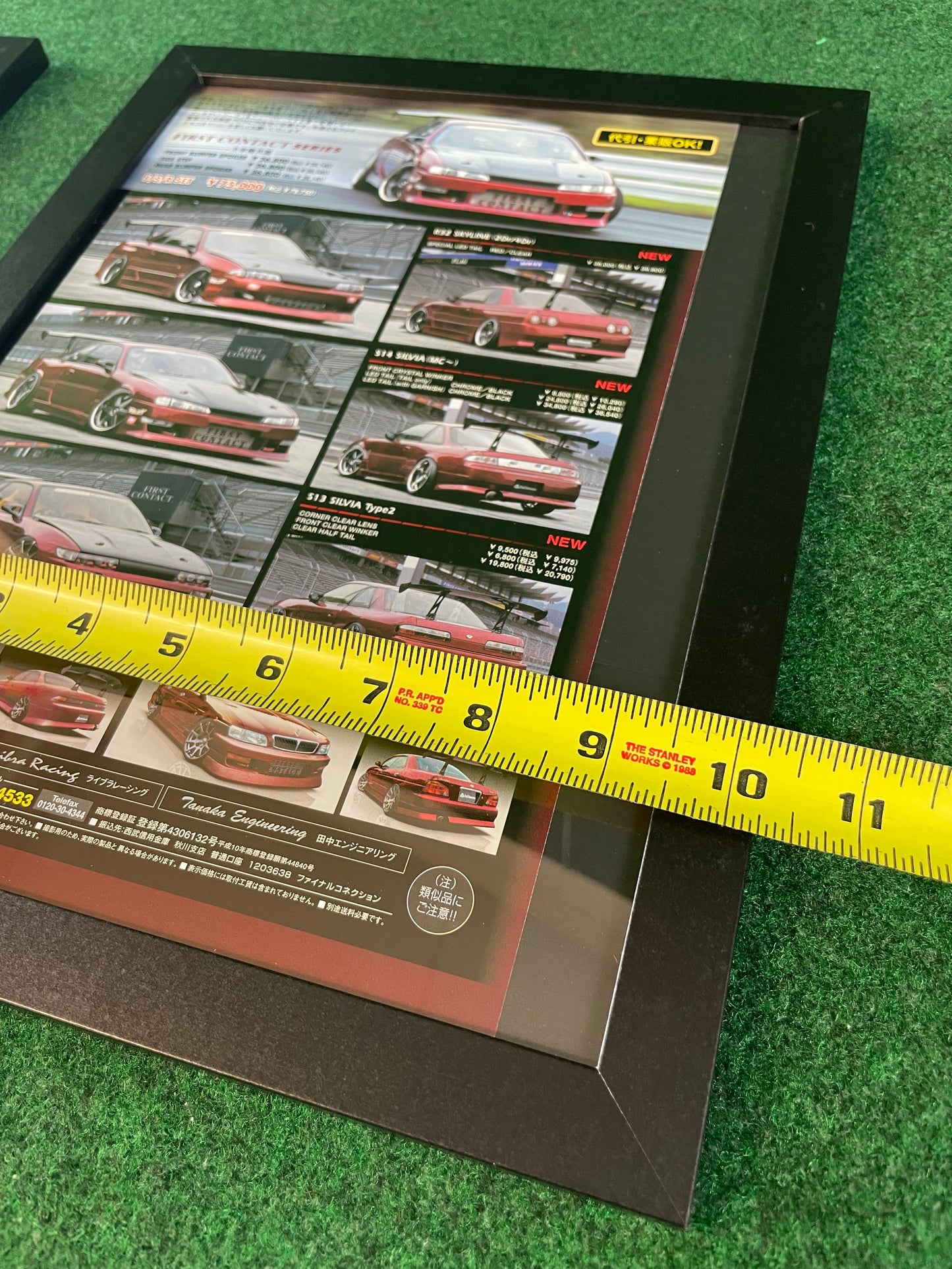 FINAL KONNEXION FIRST CONTACT SERIES Aero Lineup (Nissan, Toyota, Mazda) - Full Page Framed Advertisement Set