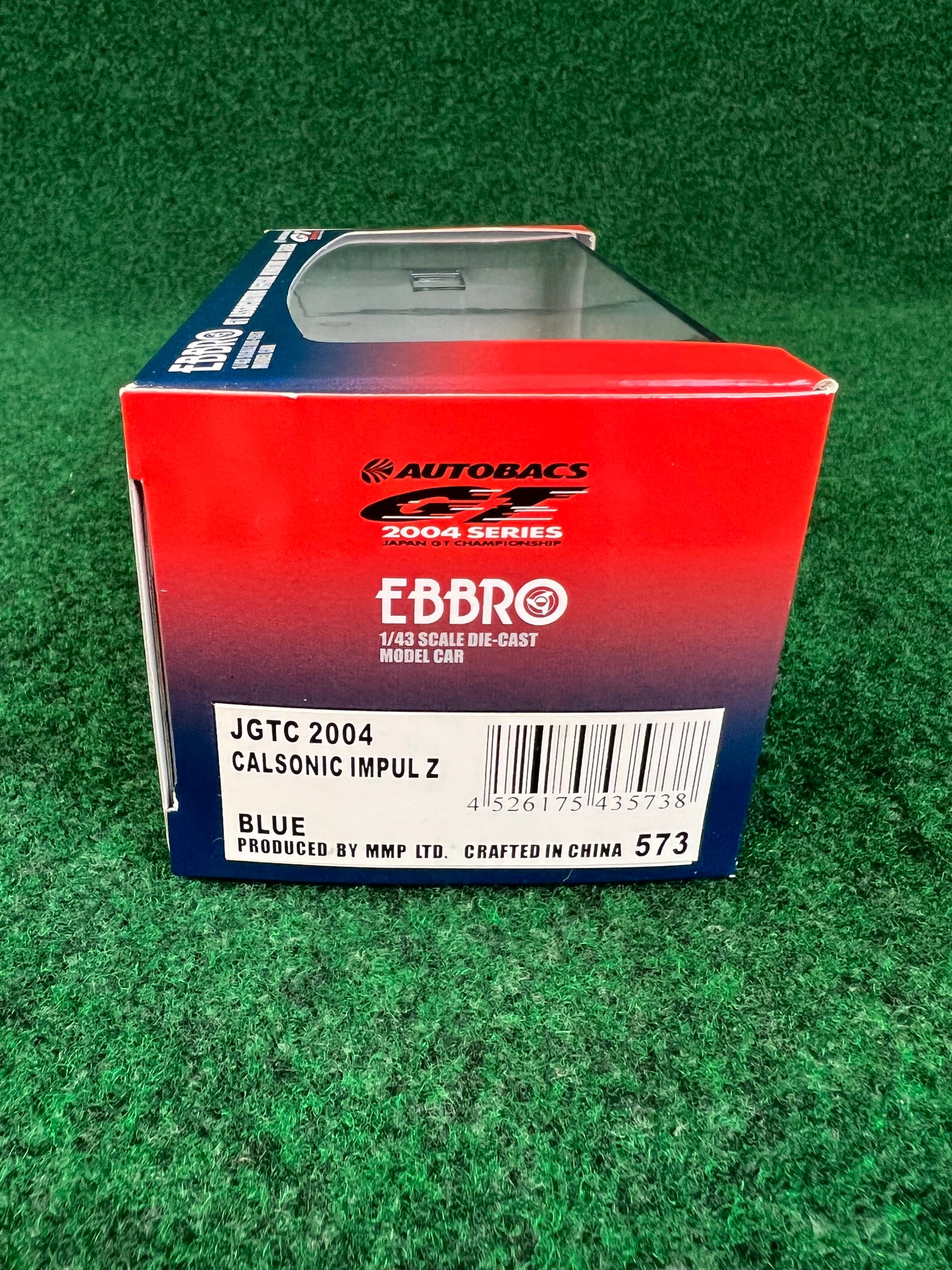EBBRO JGTC 2004 Calsonic IMPUL Nissan Fairlady Z 1/43 Scale Diecast