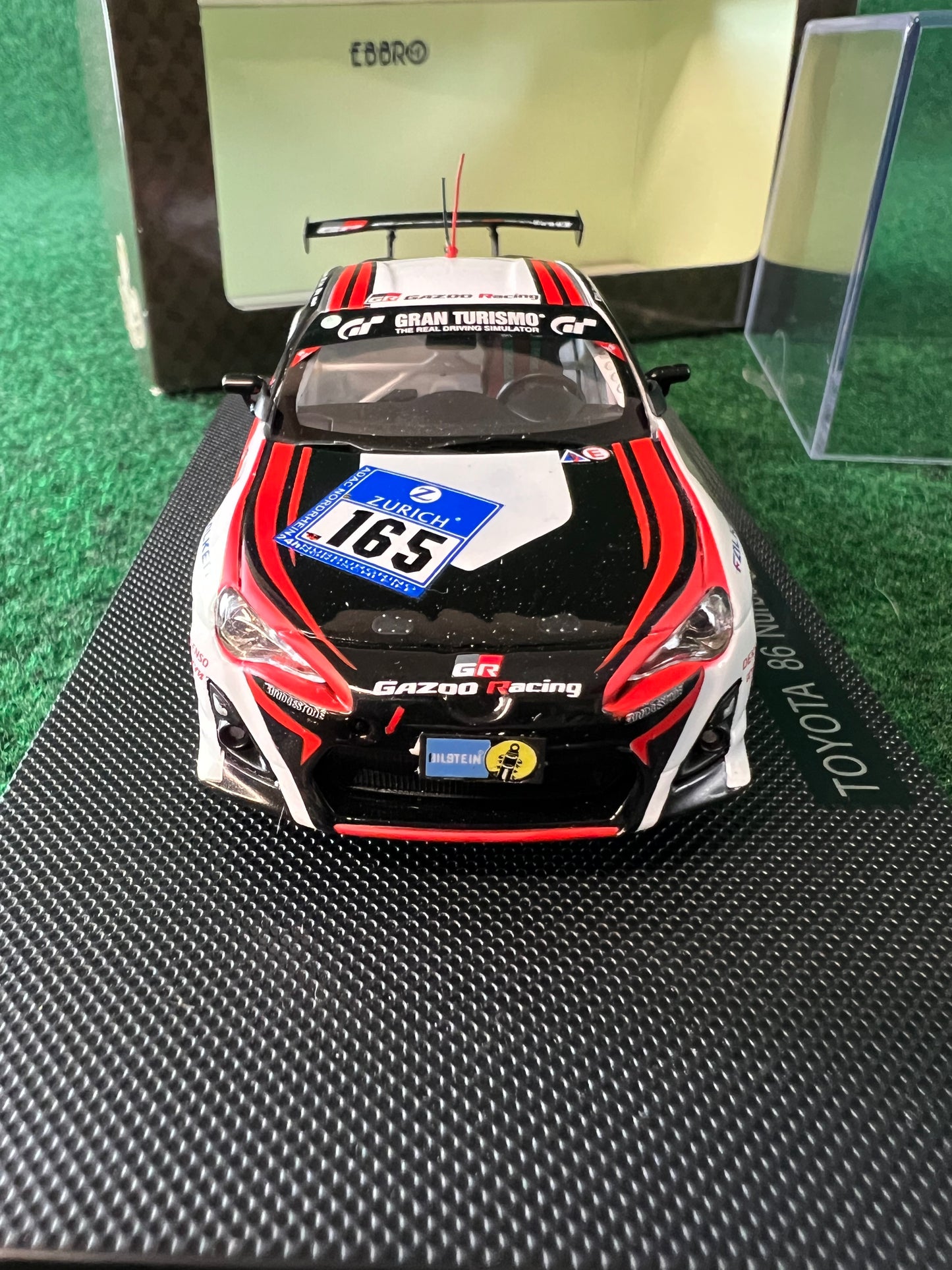 EBBRO TOYOTA 86 Nurburgring 24-hour Race 2012 No.165 1/43 Scale Diecast