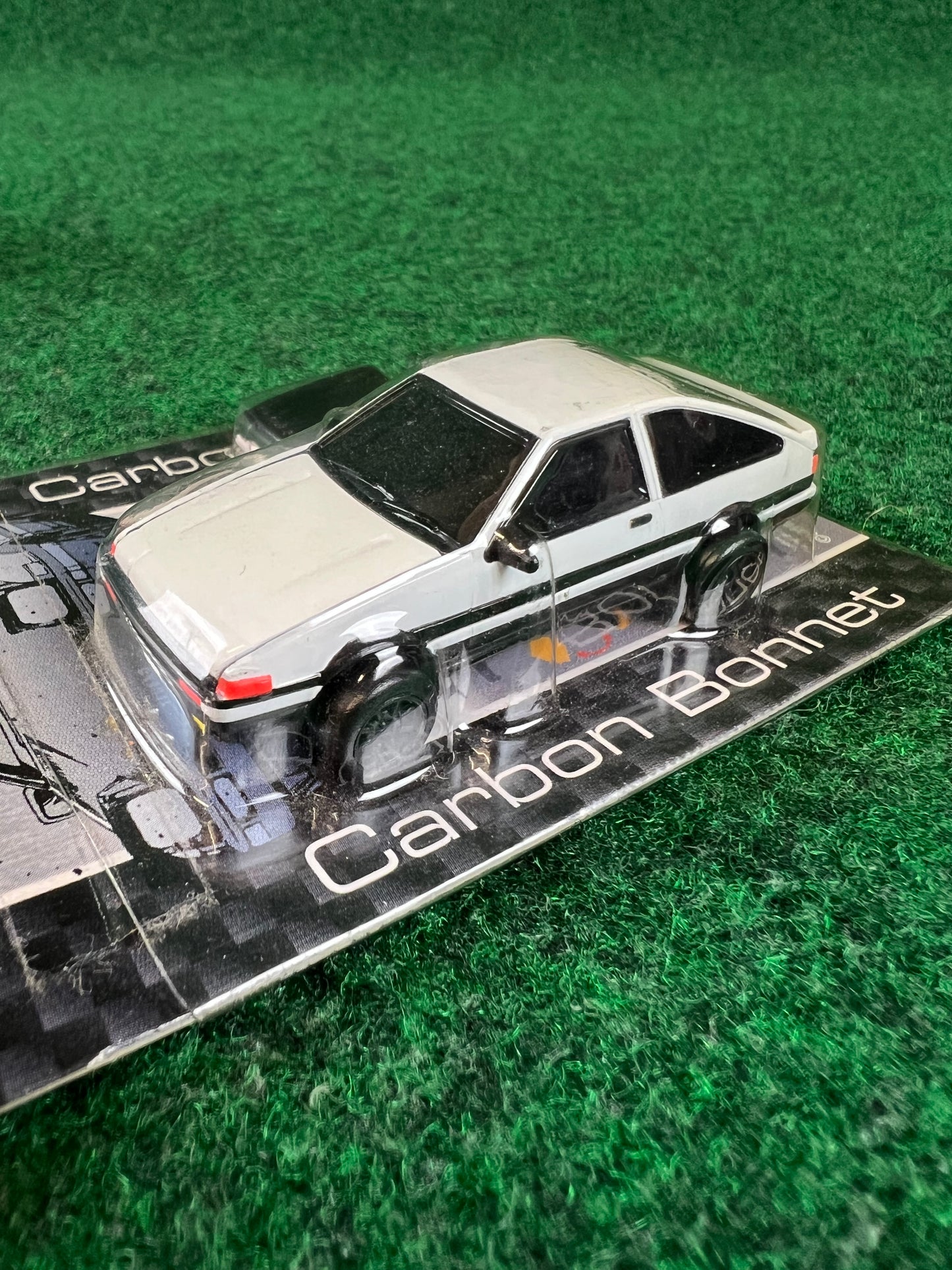 Initial D - Toyota Corolla AE86 w/ Extra Carbon Fiber Hood Toy Car