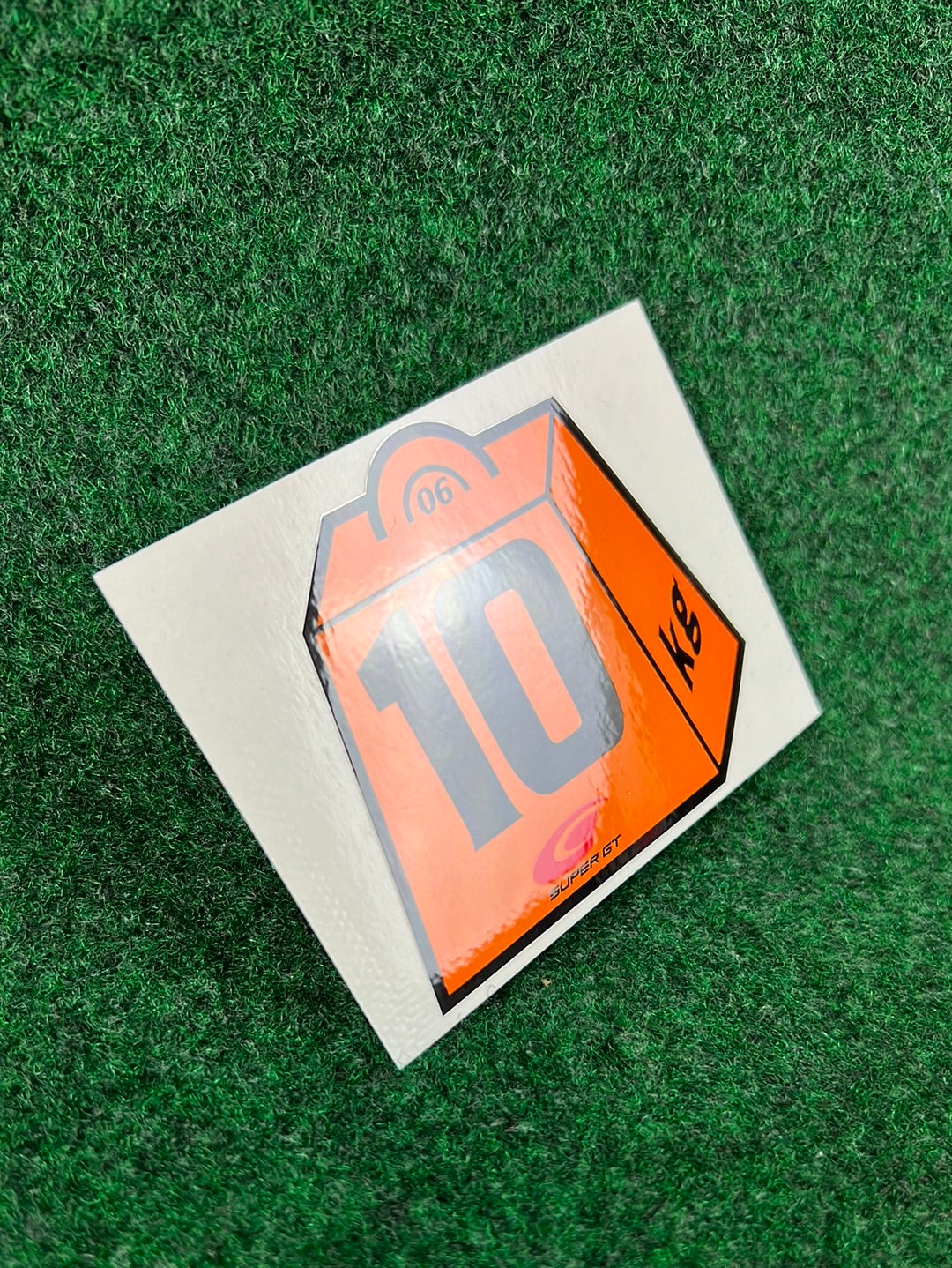 Super GT 2006 - Commemorative 10KG Weight Penalty Collectible Sticker