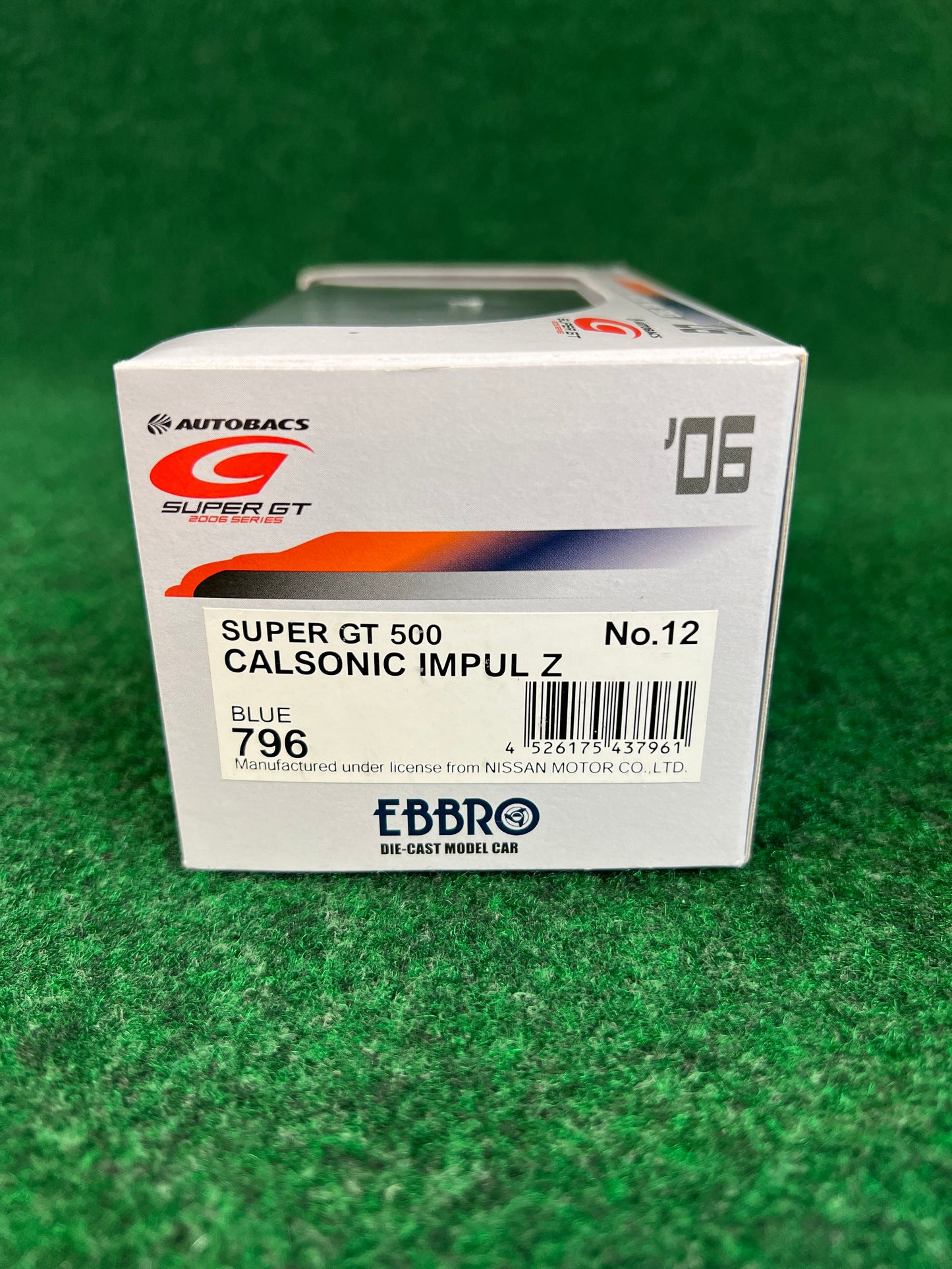 EBBRO Super GT 2006 Calsonic IMPUL Nissan Fairlady Z 1/43 Scale Diecast