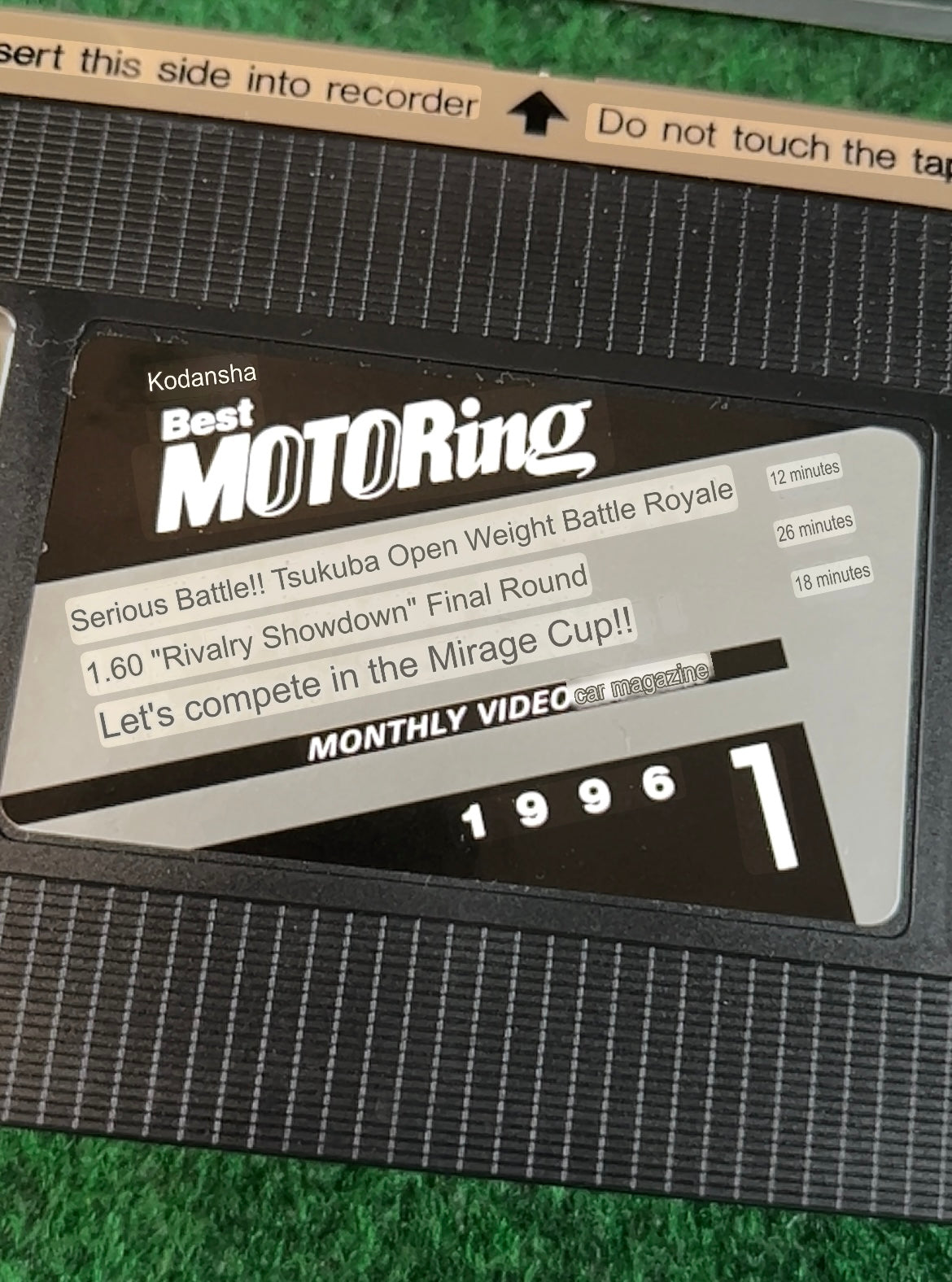 Best Motoring VHS - January, March & May 1996