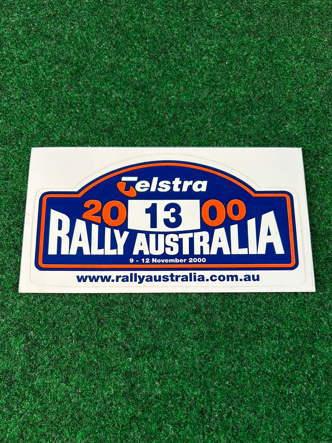 Rally Australia 2000 Event Sticker