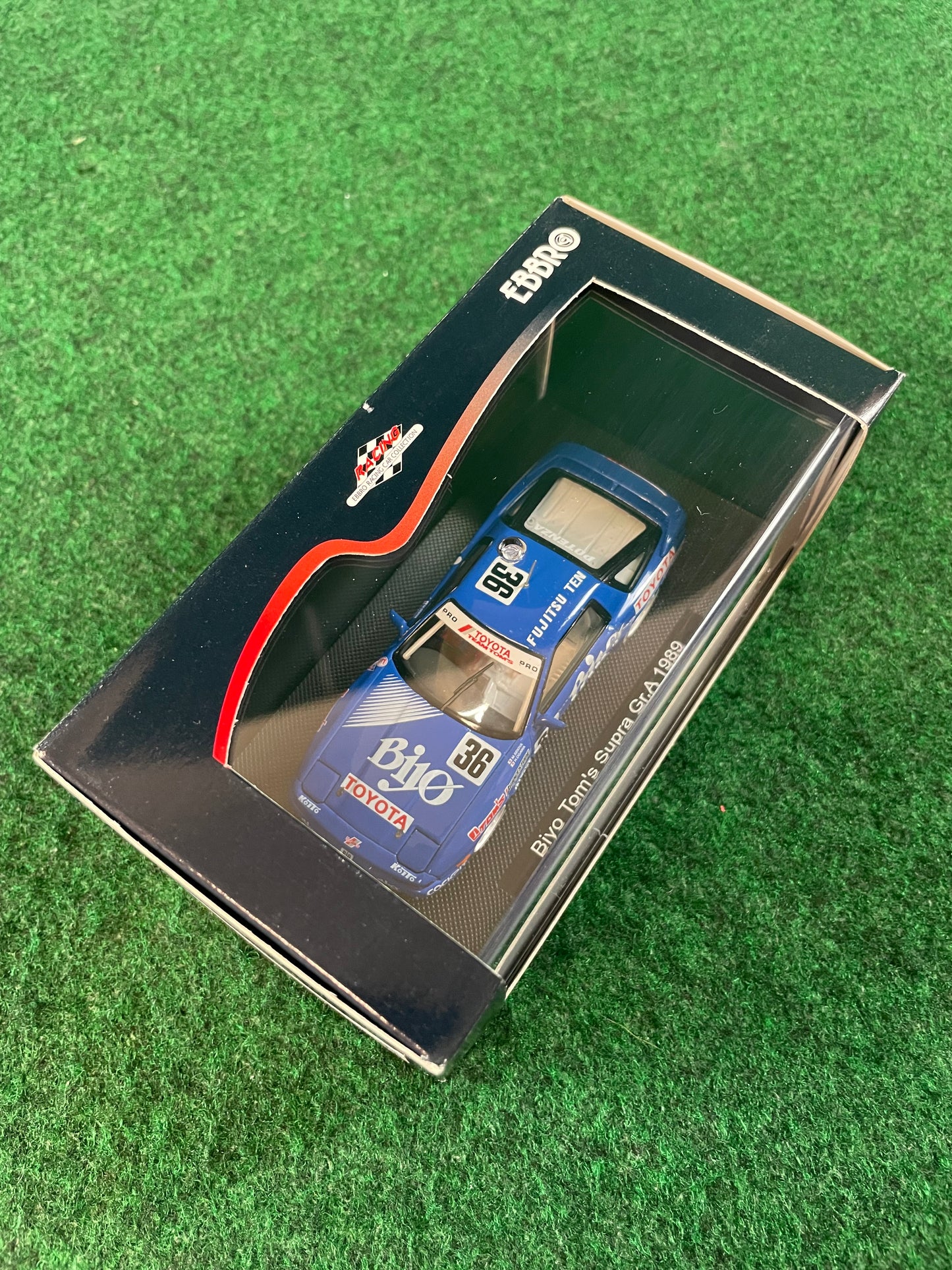 EBBRO - 1989 Bijo Tom’s Toyota Supra Gr. A No.36 1/43 Scale Diecast