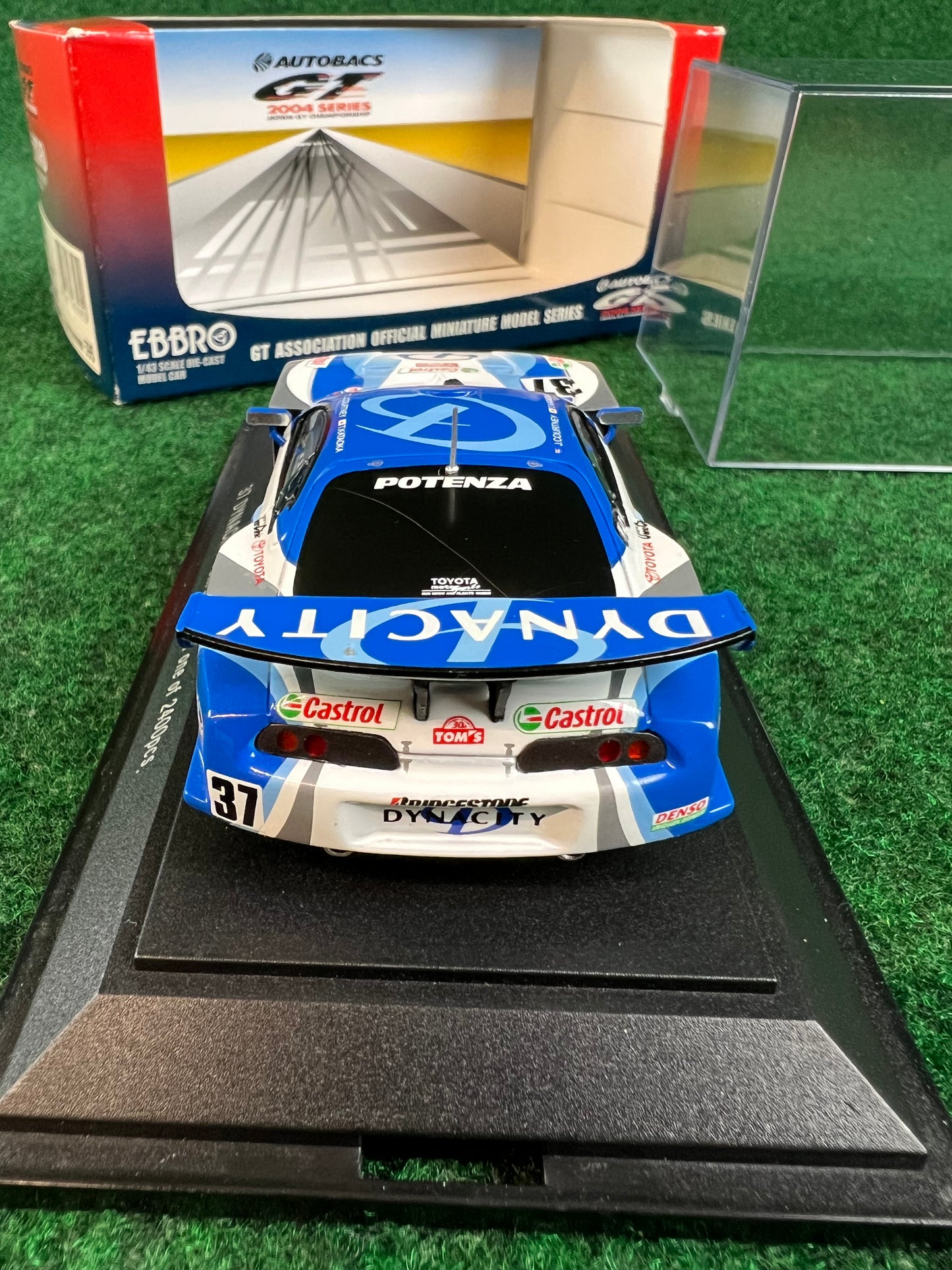 EBBRO - 2004 JGTC Dynacity Tom's Toyota Supra 1/43 Scale Diecast