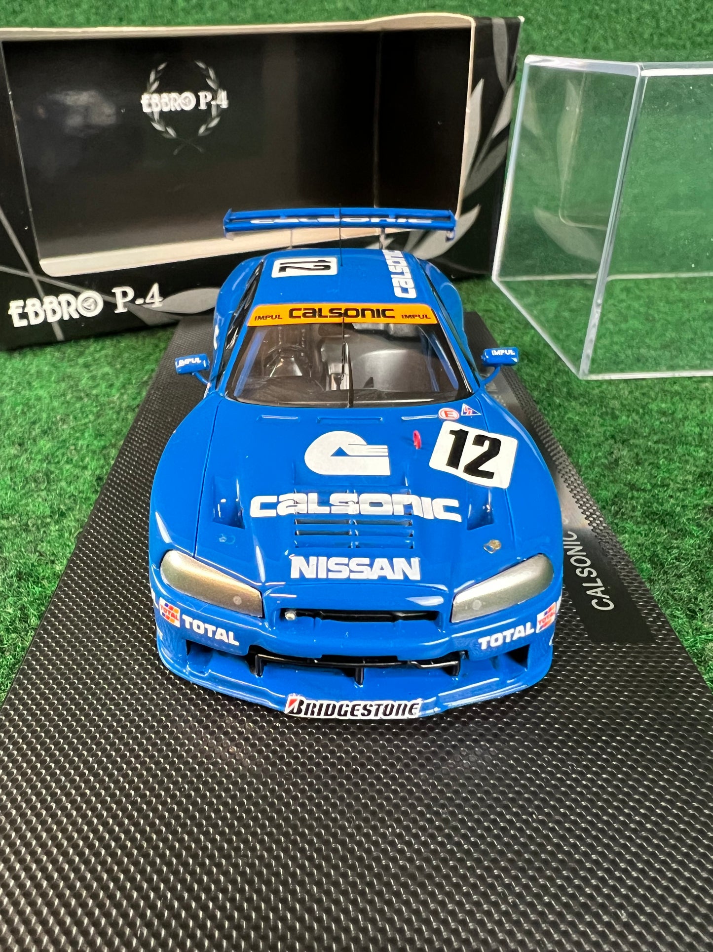 EBBRO P-4 - JGTC 1999 Calsonic Nissan Skyline R34 GTR 1/43 Scale Diecast