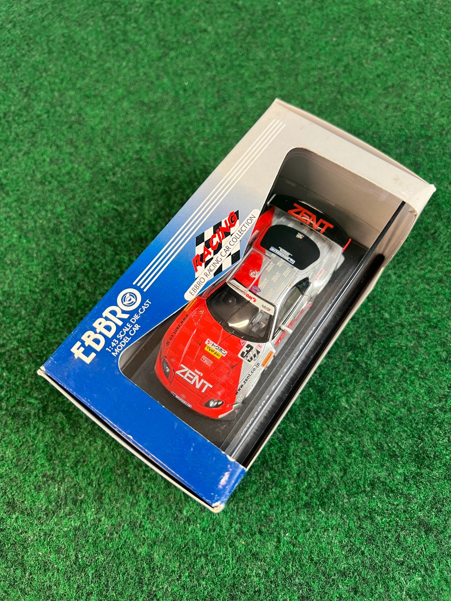 EBBRO - 2003 Zent Tom's Toyota Supra 1/43 Scale Diecast