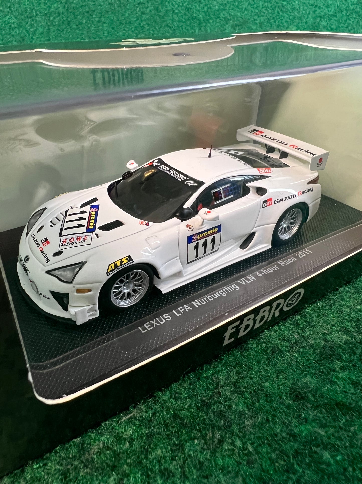 EBBRO Racing - LEXUS LFA Nurburgring
VLN 4-hour Race 2011 No.111 1/43 Scale Diecast