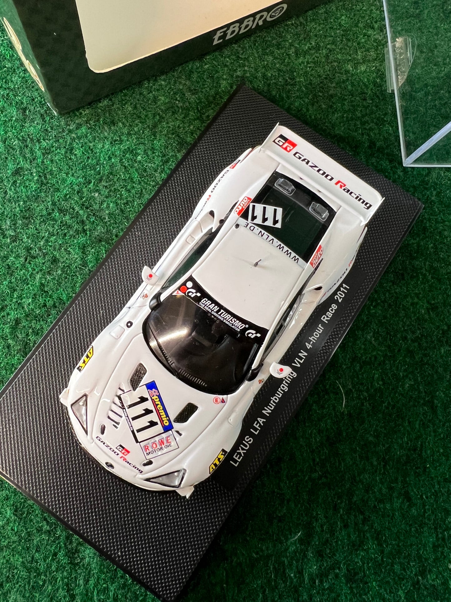 EBBRO Racing - LEXUS LFA Nurburgring
VLN 4-hour Race 2011 No.111 1/43 Scale Diecast