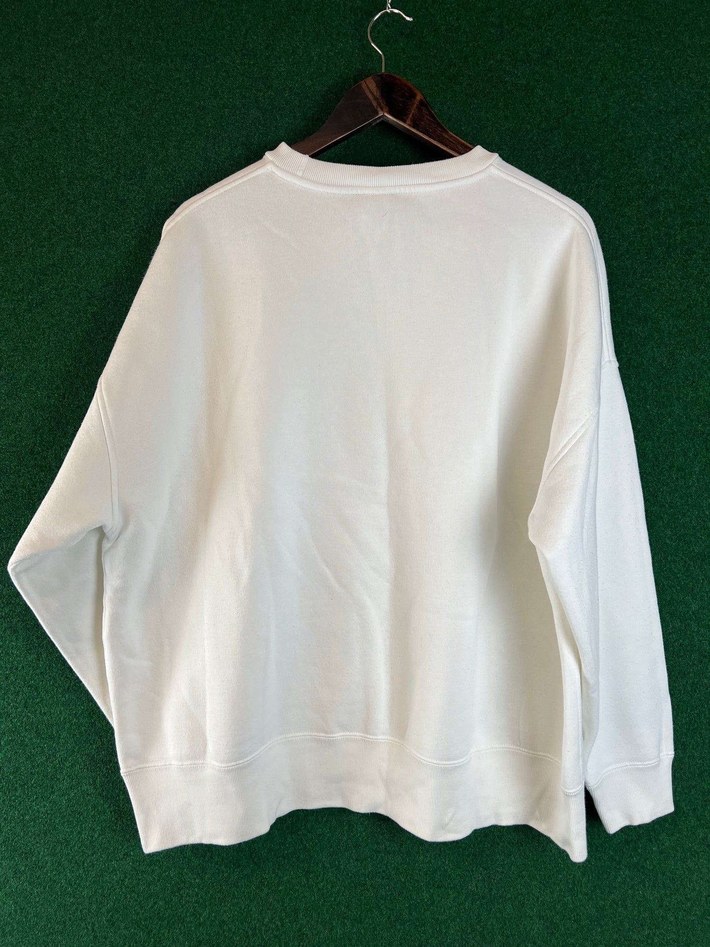 Origin Labo - White Crewneck Sweatshirt