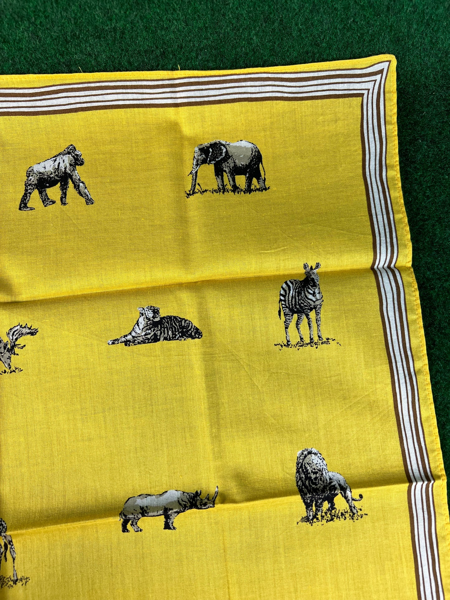 Subaru - Safari Animals Promotional Handkerchief
