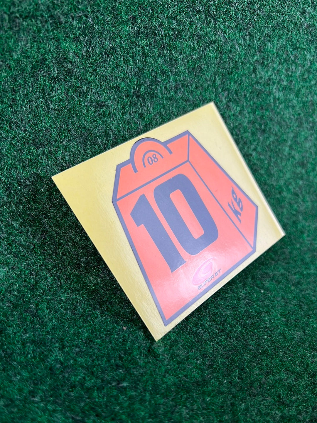 Super GT 2008 - Commemorative 10KG Weight Penalty Collectible Sticker