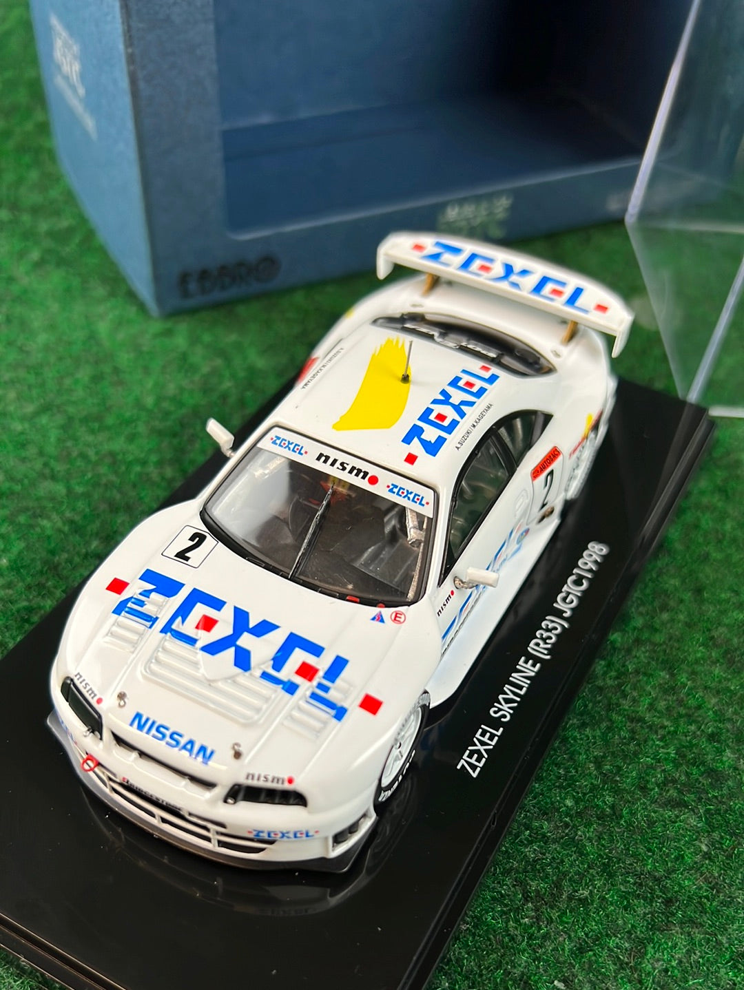 EBBRO Legends of JGTC ZEXEL Nissan Skyline R33 GTR Diecast
