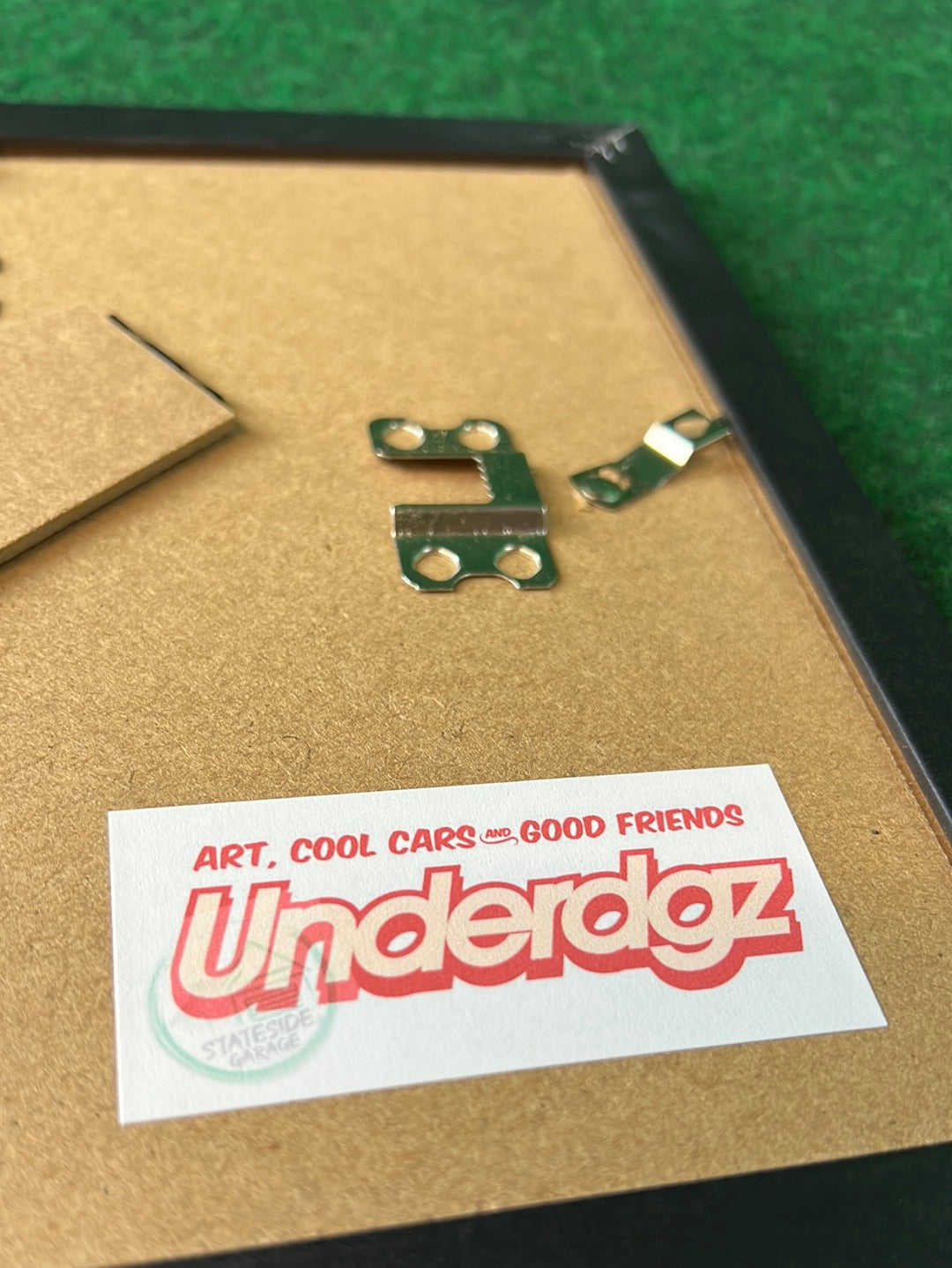UNDERDOGZ - Honda S2000 Front Headlight View Framed Hand Drawn, Watercolor Painted & Signed Print