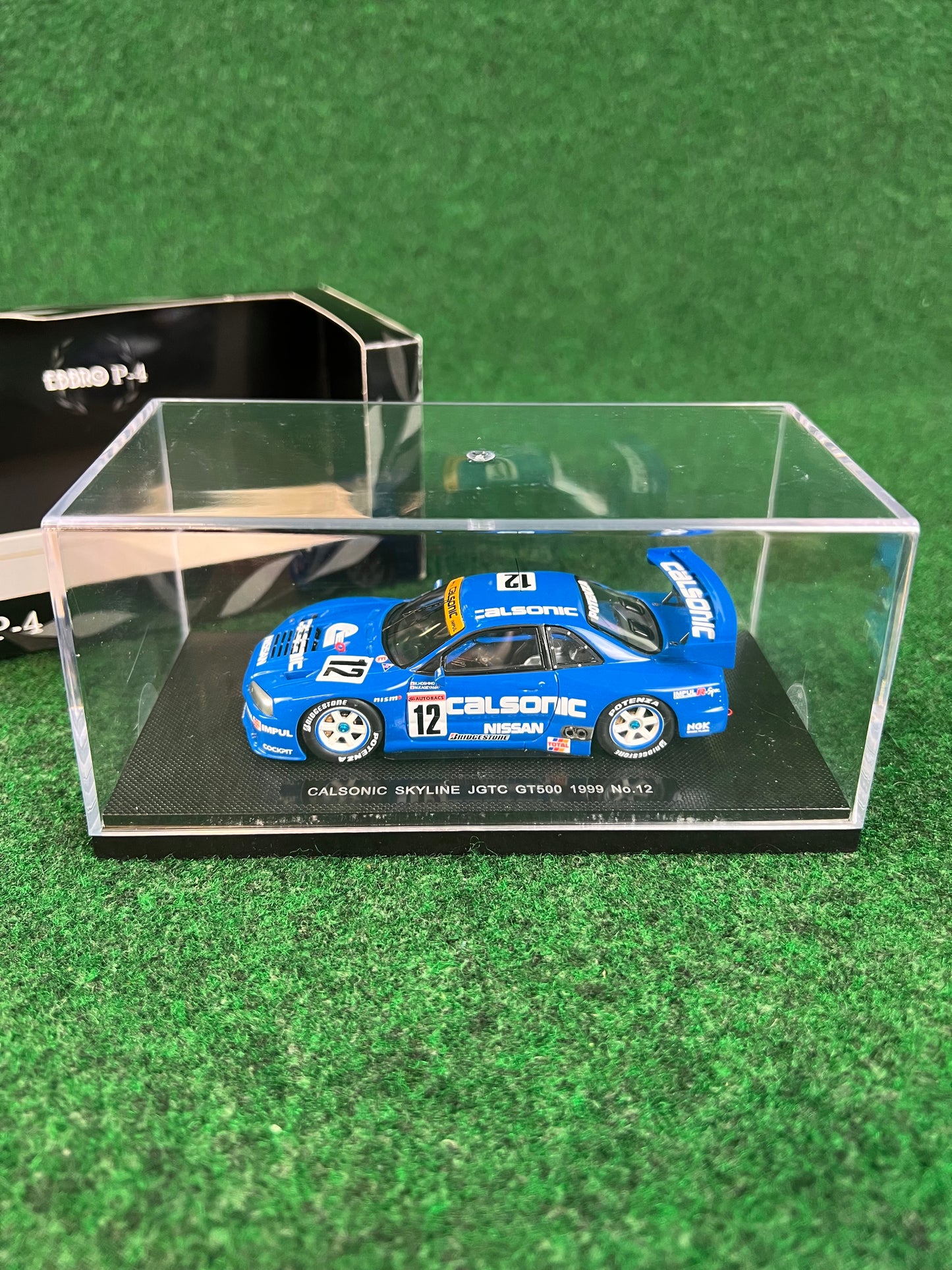 EBBRO P-4 - JGTC 1999 Calsonic Nissan Skyline R34 GTR 1/43 Scale Diecast