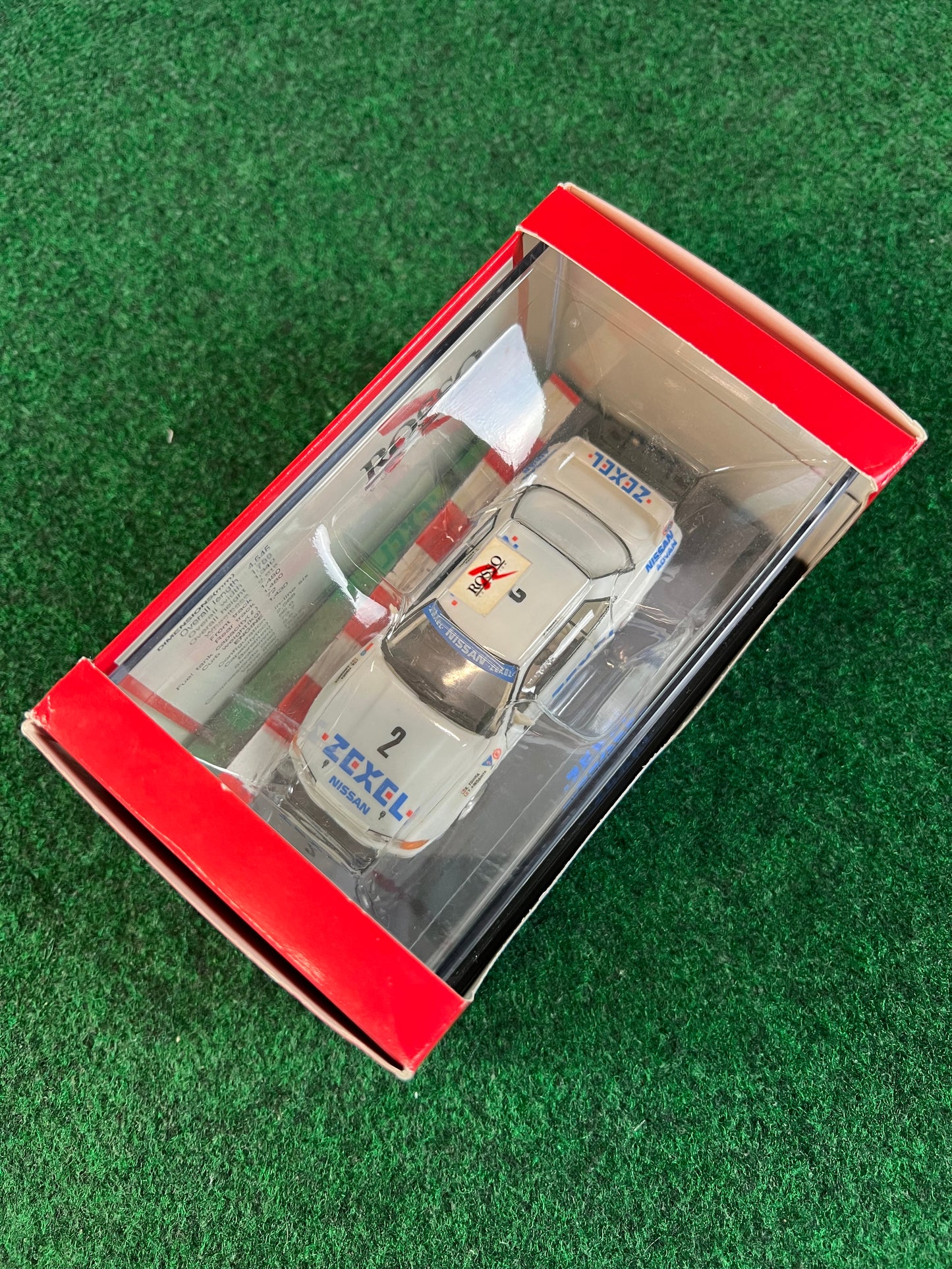 ROSSO - Zexel No. 2 Nissan Skyline R32 GT-R 1/43 Scale Model Car