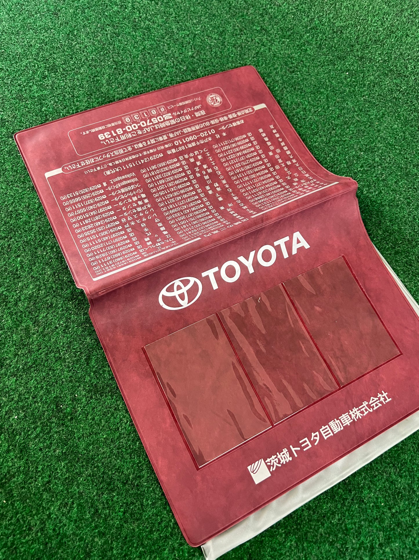 Ibaraki Toyota - Japanese Dealership Document Folder Case