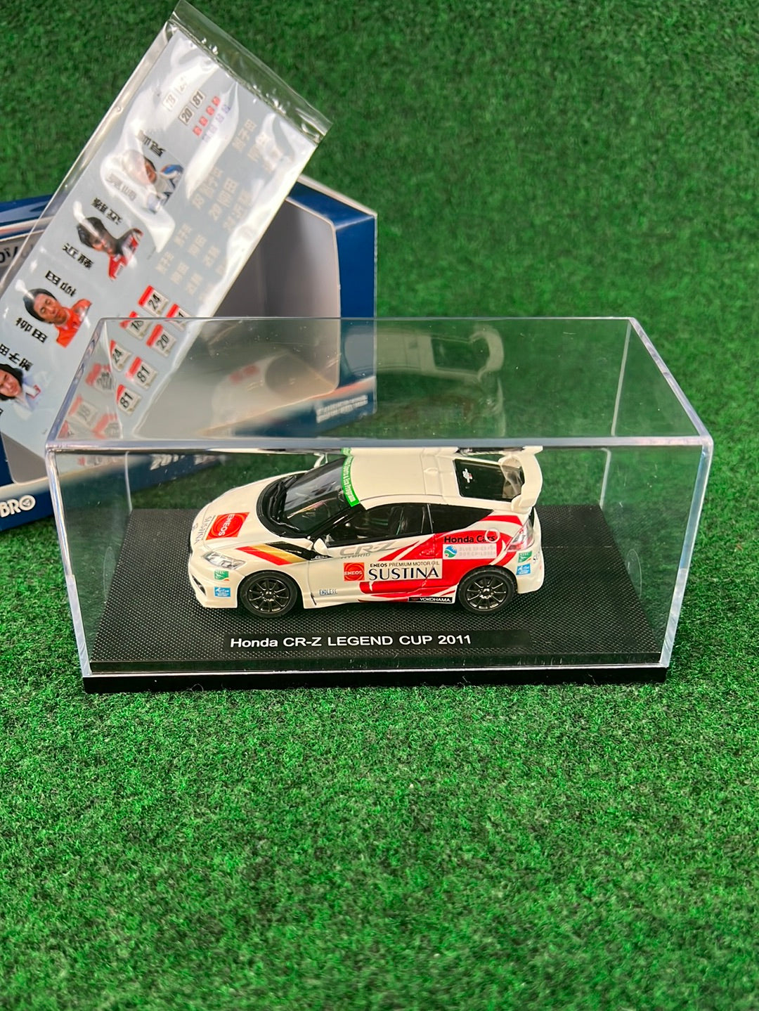 EBBRO Super GT 2011 Legend Cup Mugen Eneos Honda CRZ 1/43 Scale Diecast