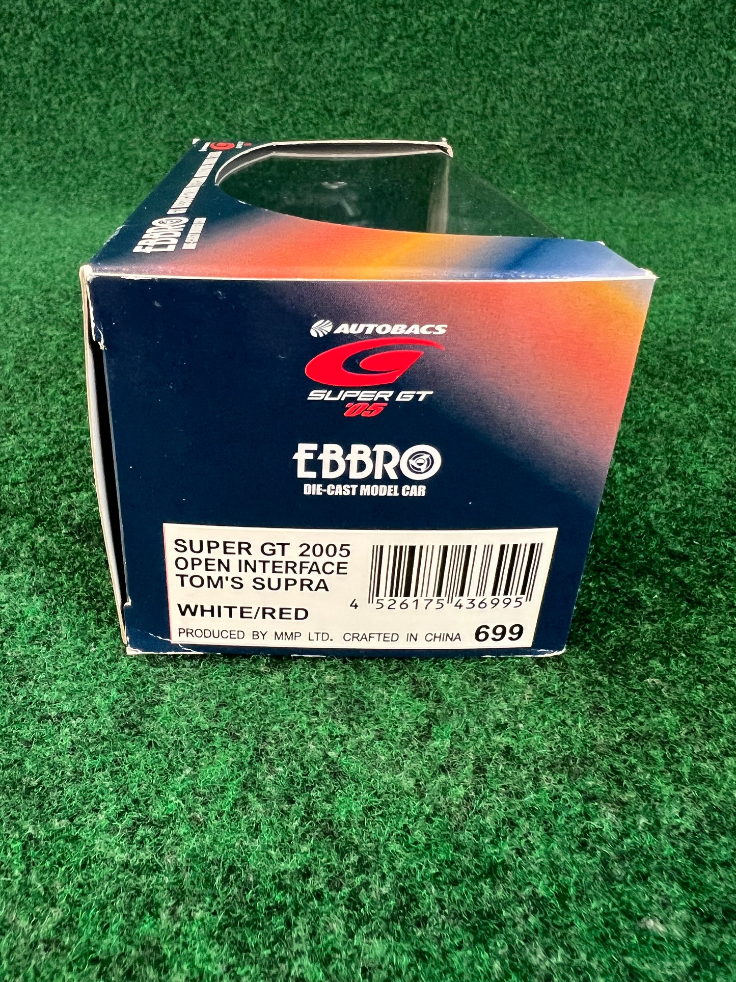 EBBRO 2005 SuperGT Open Interface Toyota Supra 1/43 Scale Diecast