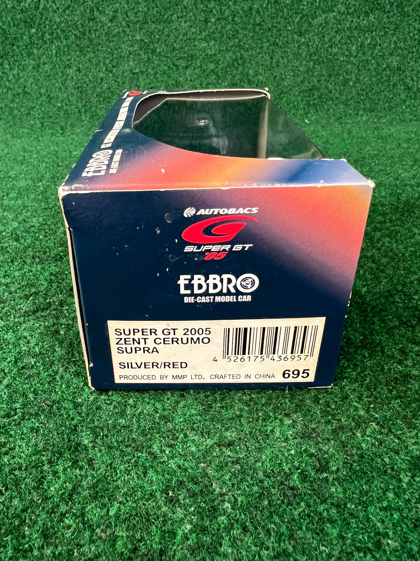 EBBRO - ZENT CERUMO 2005 Toyota Supra GT500 SuperGT No.38 1/43 Scale Diecast