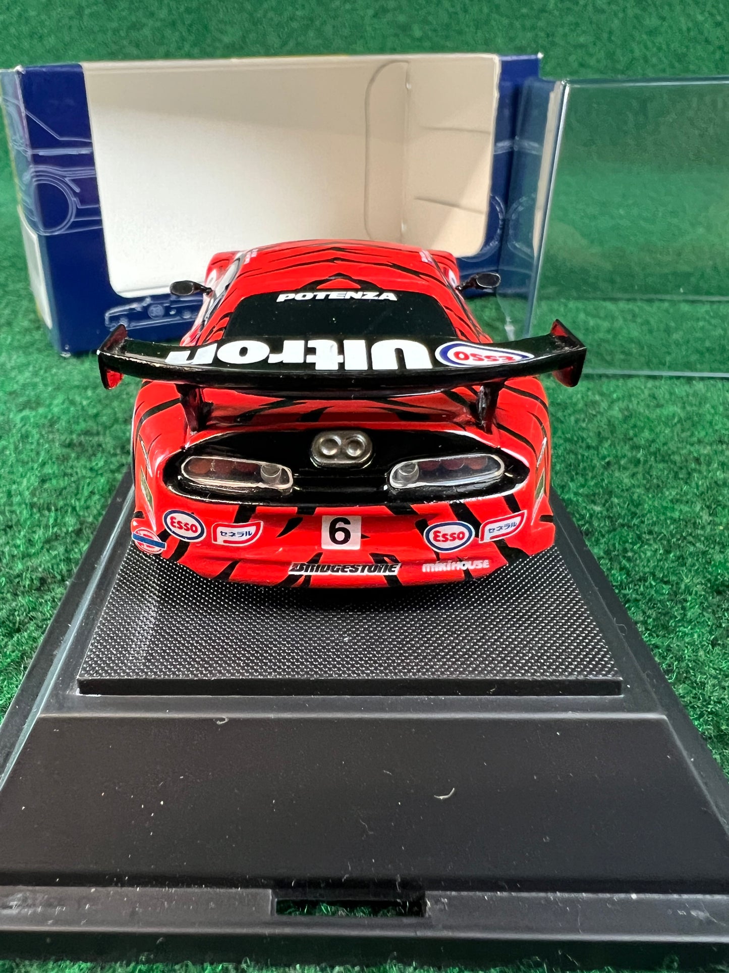 EBBRO Trendies - ESSO Ultron Toyota Supra 2000 (Red & Black) 1/43 Scale Diecast